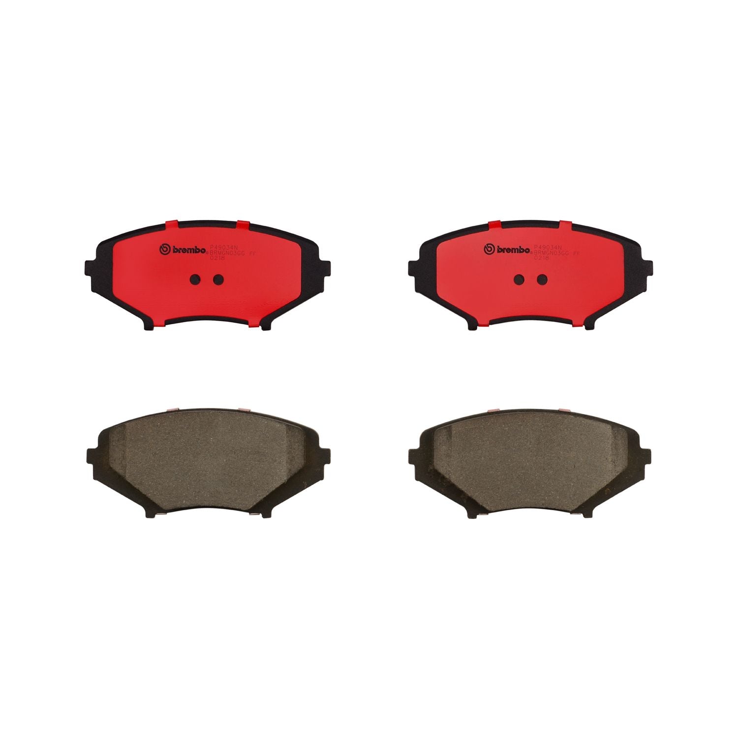 PRIME Ceramic Front Disc Brake Pad Set - P49034N_01