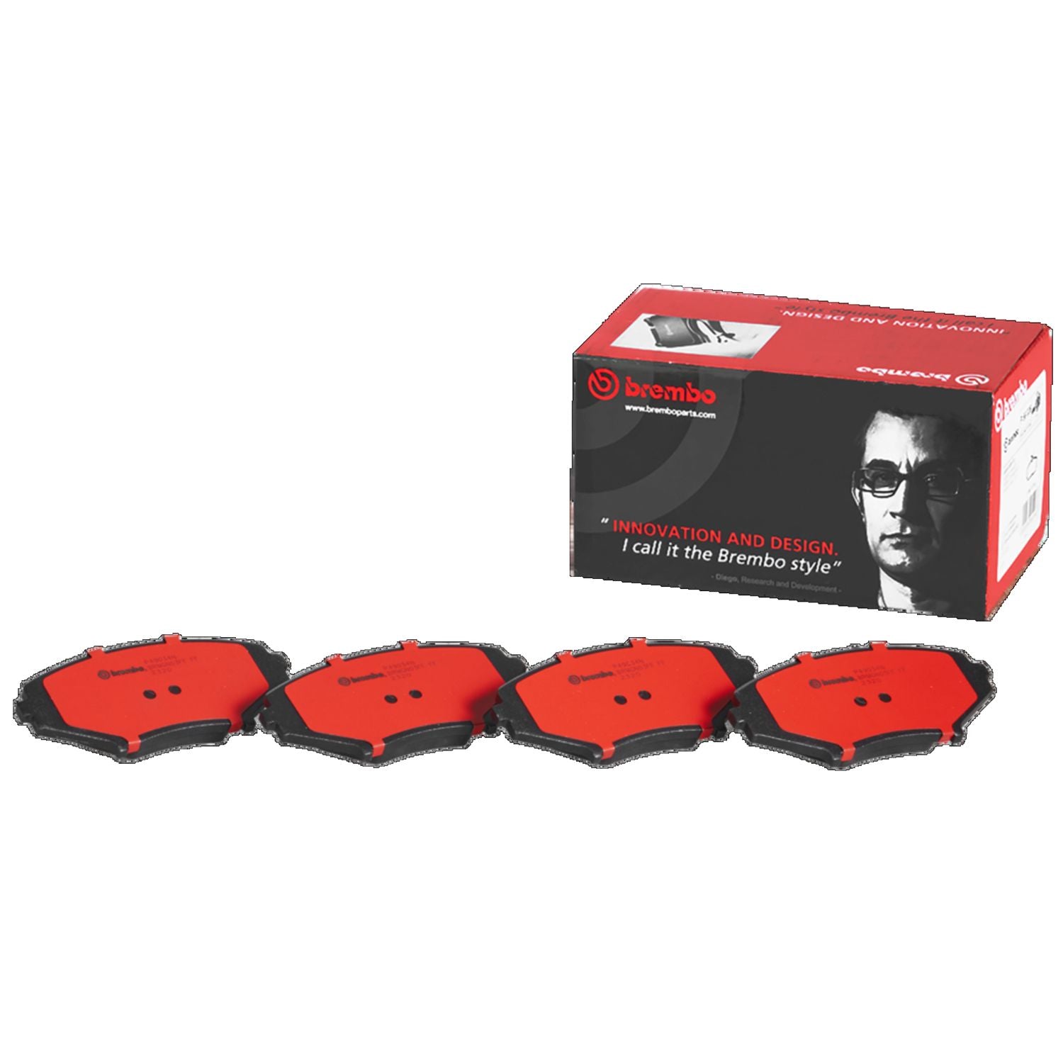 PRIME Ceramic Front Disc Brake Pad Set - P49034N_02