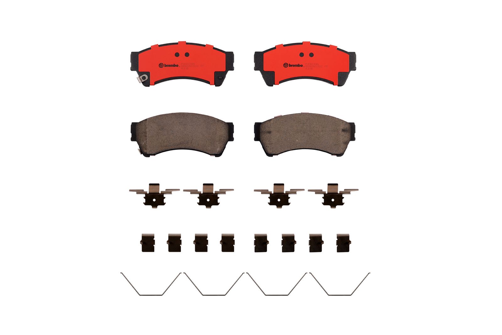 PRIME Ceramic Front Disc Brake Pad Set - P49039N_01