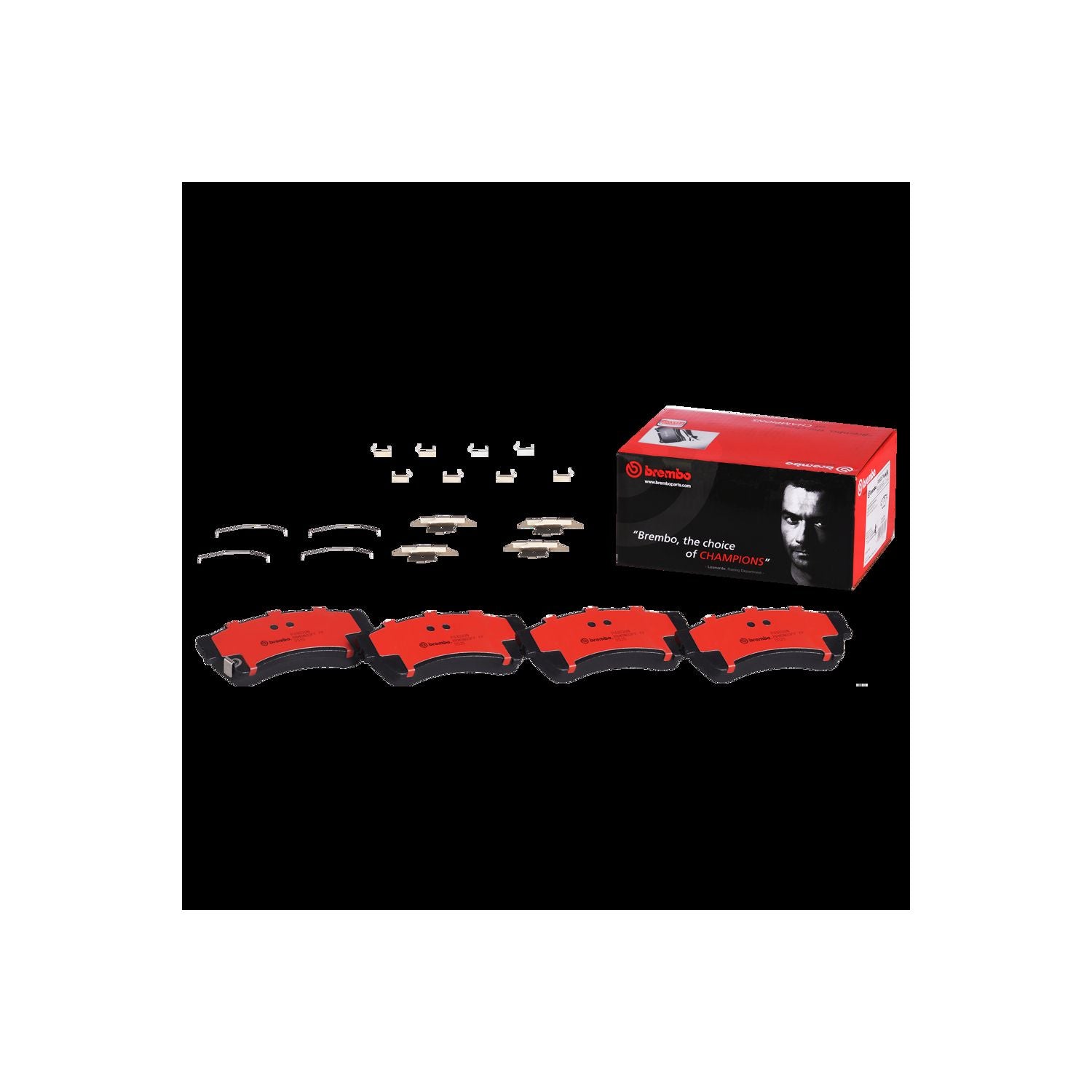 PRIME Ceramic Front Disc Brake Pad Set - P49039N_02