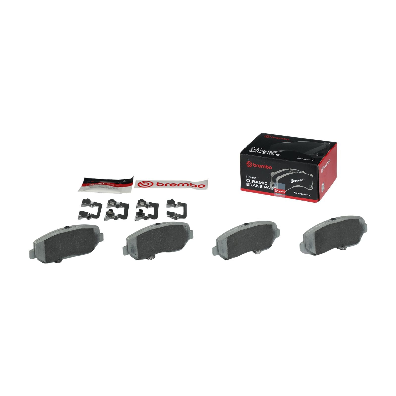 PRIME Ceramic Front Disc Brake Pad Set - P49045N_01
