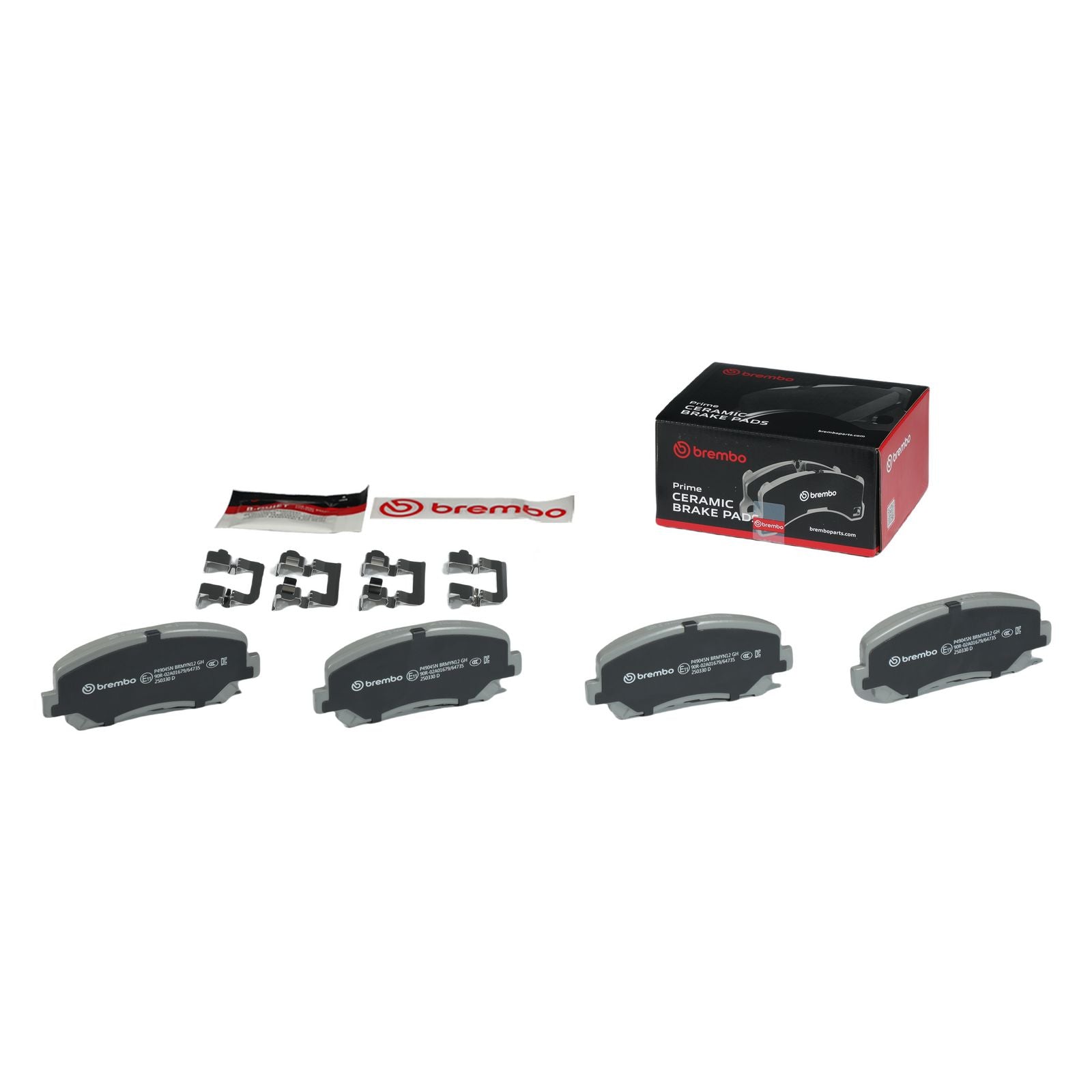 PRIME Ceramic Front Disc Brake Pad Set - P49045N_03