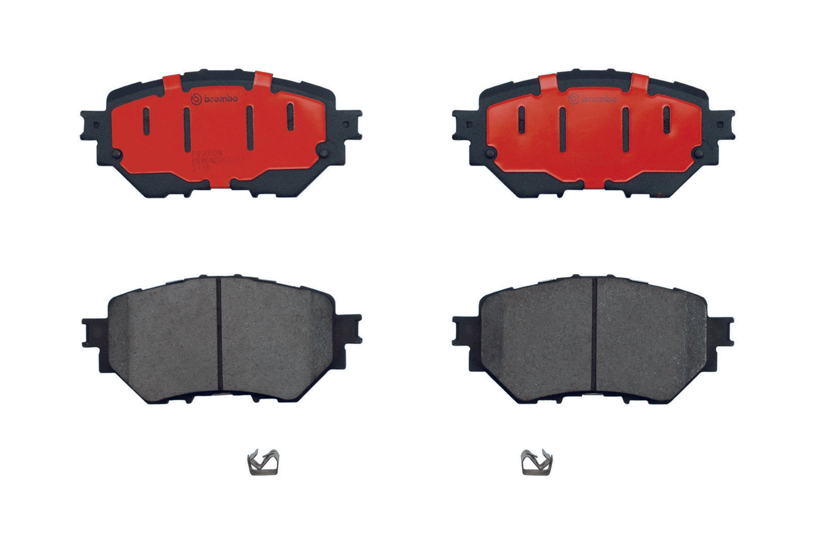 PRIME Ceramic Front Disc Brake Pad Set - P49052N_01