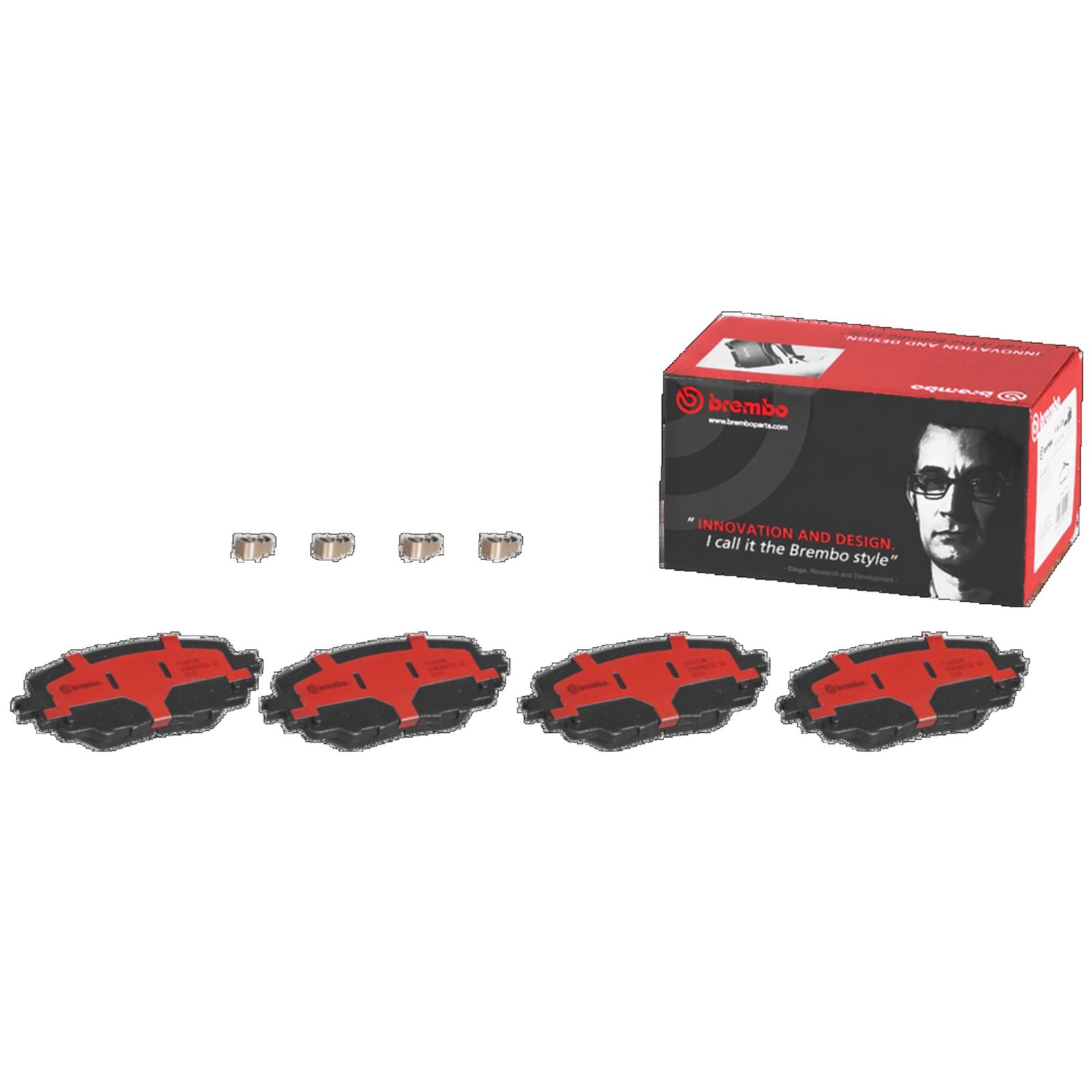 PRIME Ceramic Front Disc Brake Pad Set - P49054N_02