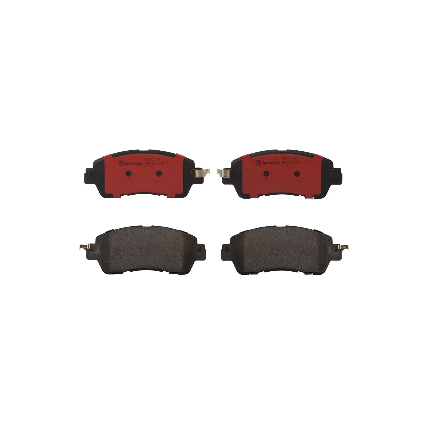 PRIME Ceramic Front Disc Brake Pad Set - P49055N_01