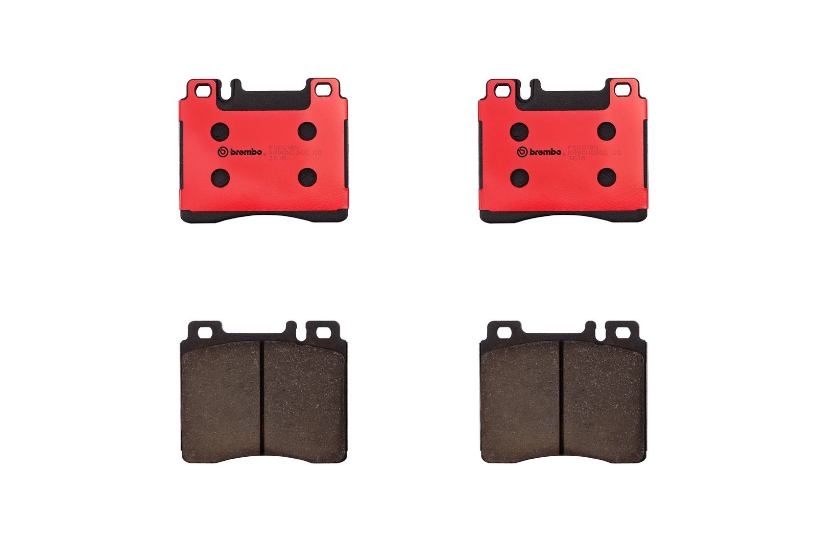 PRIME Ceramic Front Disc Brake Pad Set - P50018N_01