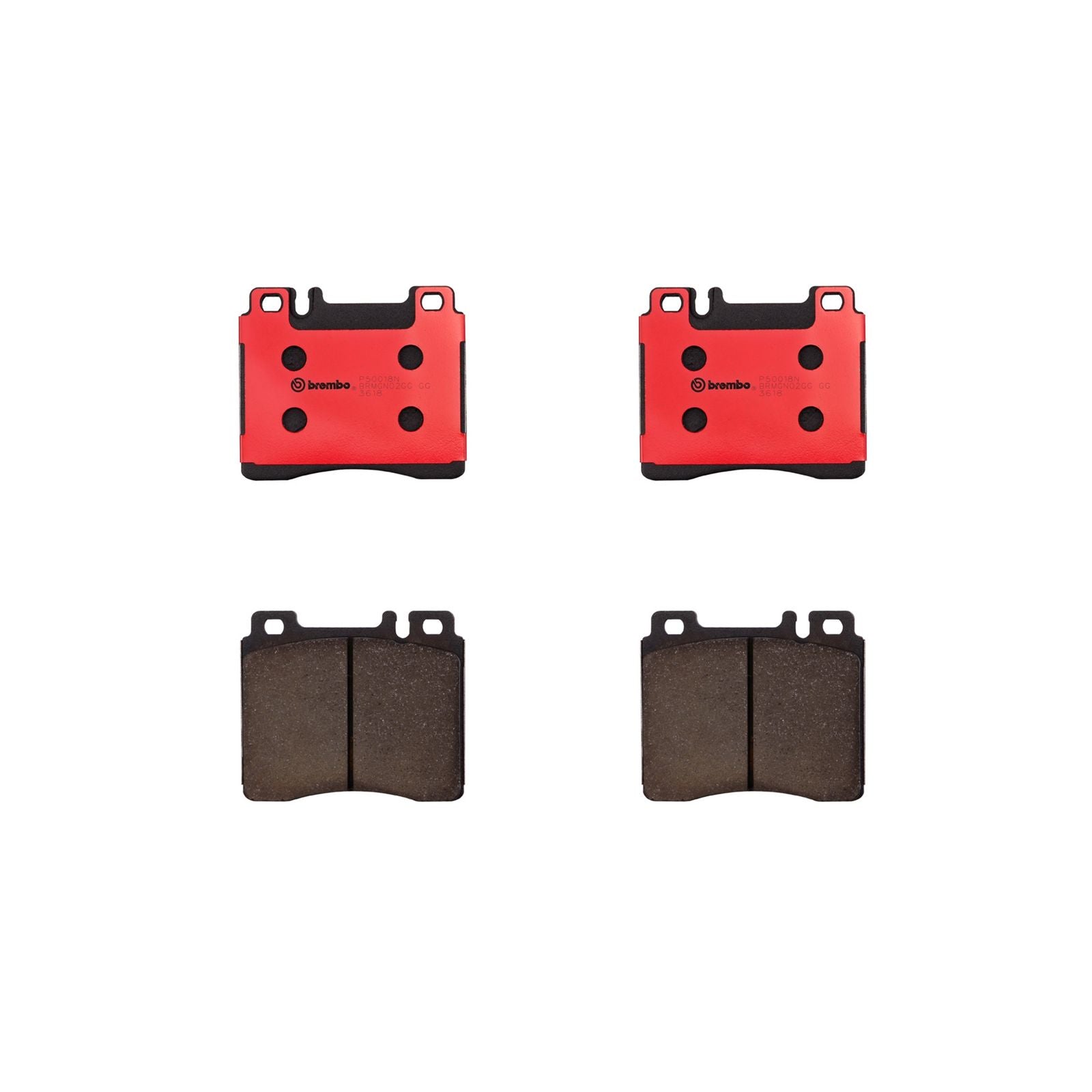 PRIME Ceramic Front Disc Brake Pad Set - P50018N_02