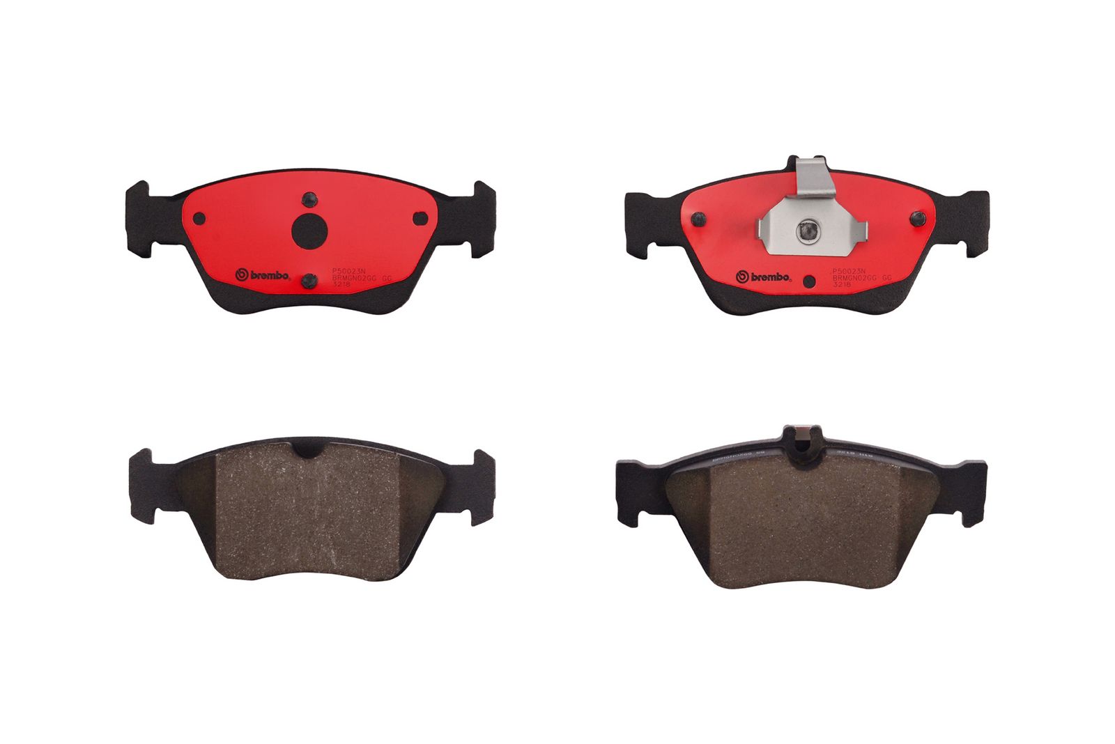 PRIME Ceramic Front Disc Brake Pad Set - P50023N_01