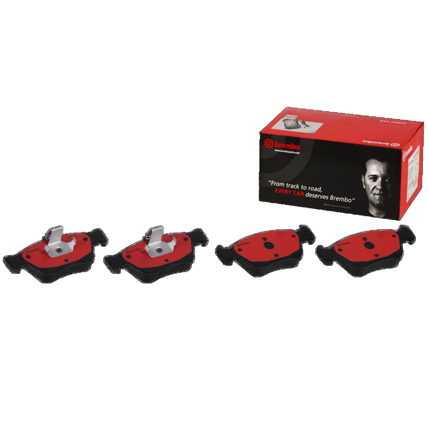 PRIME Ceramic Front Disc Brake Pad Set - P50023N_02