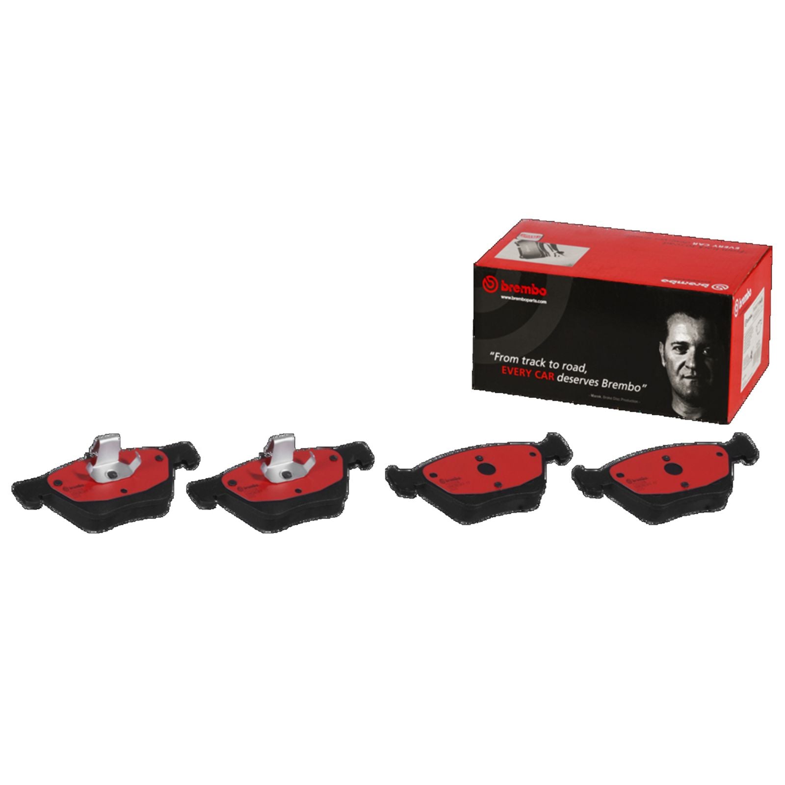 PRIME Ceramic Front Disc Brake Pad Set - P50026N_02