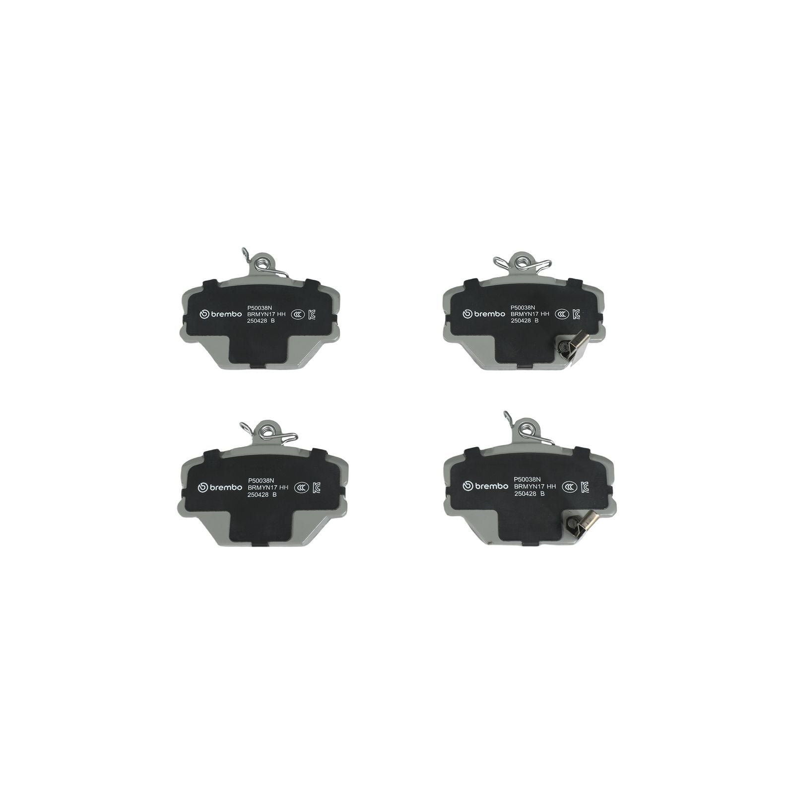 PRIME Ceramic Front Disc Brake Pad Set - P50038N_03