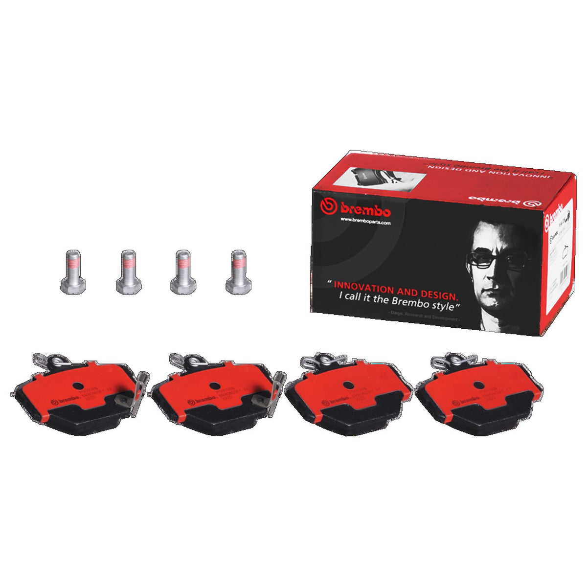 PRIME Ceramic Front Disc Brake Pad Set - P50038N_05