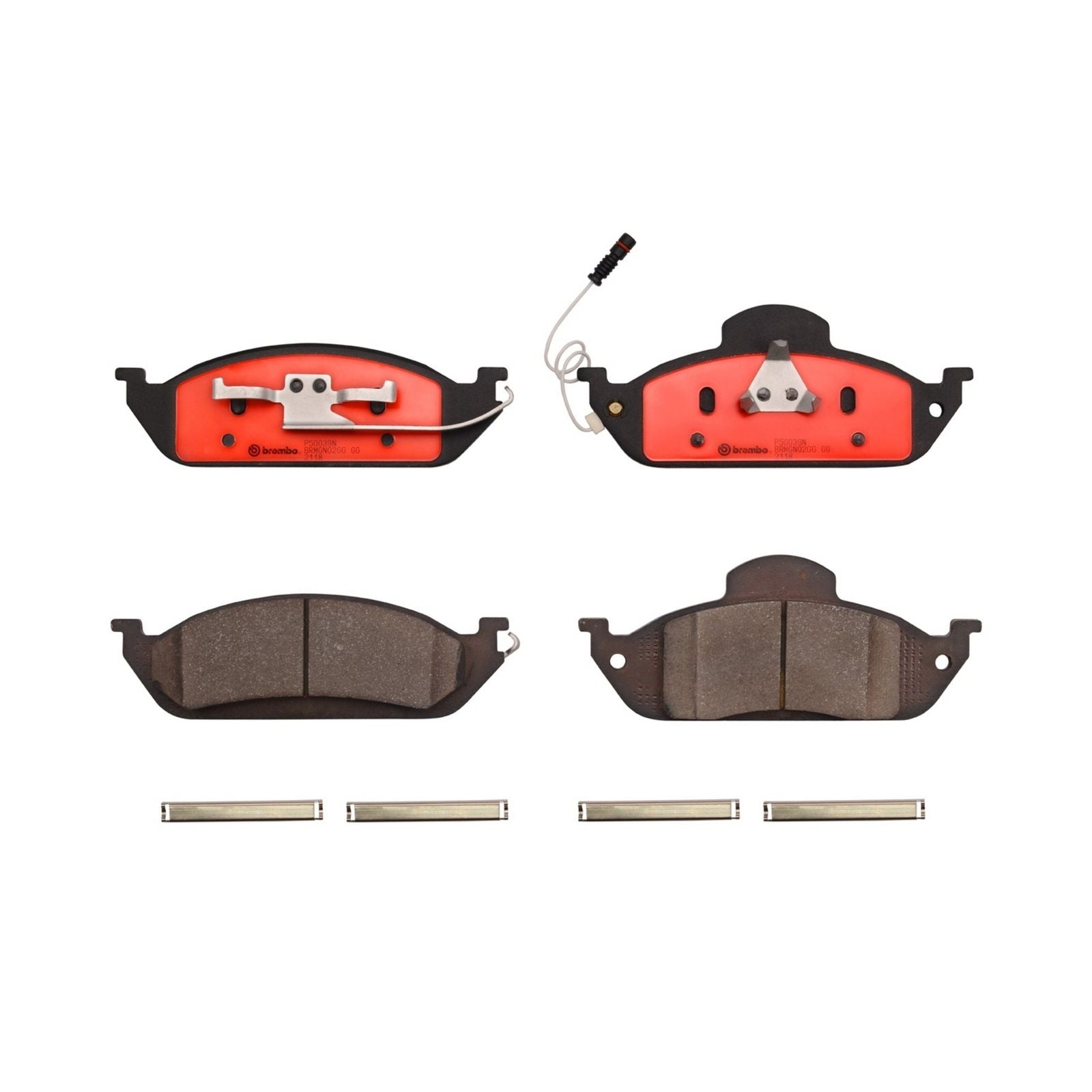 PRIME Ceramic Front Disc Brake Pad Set - P50039N_01