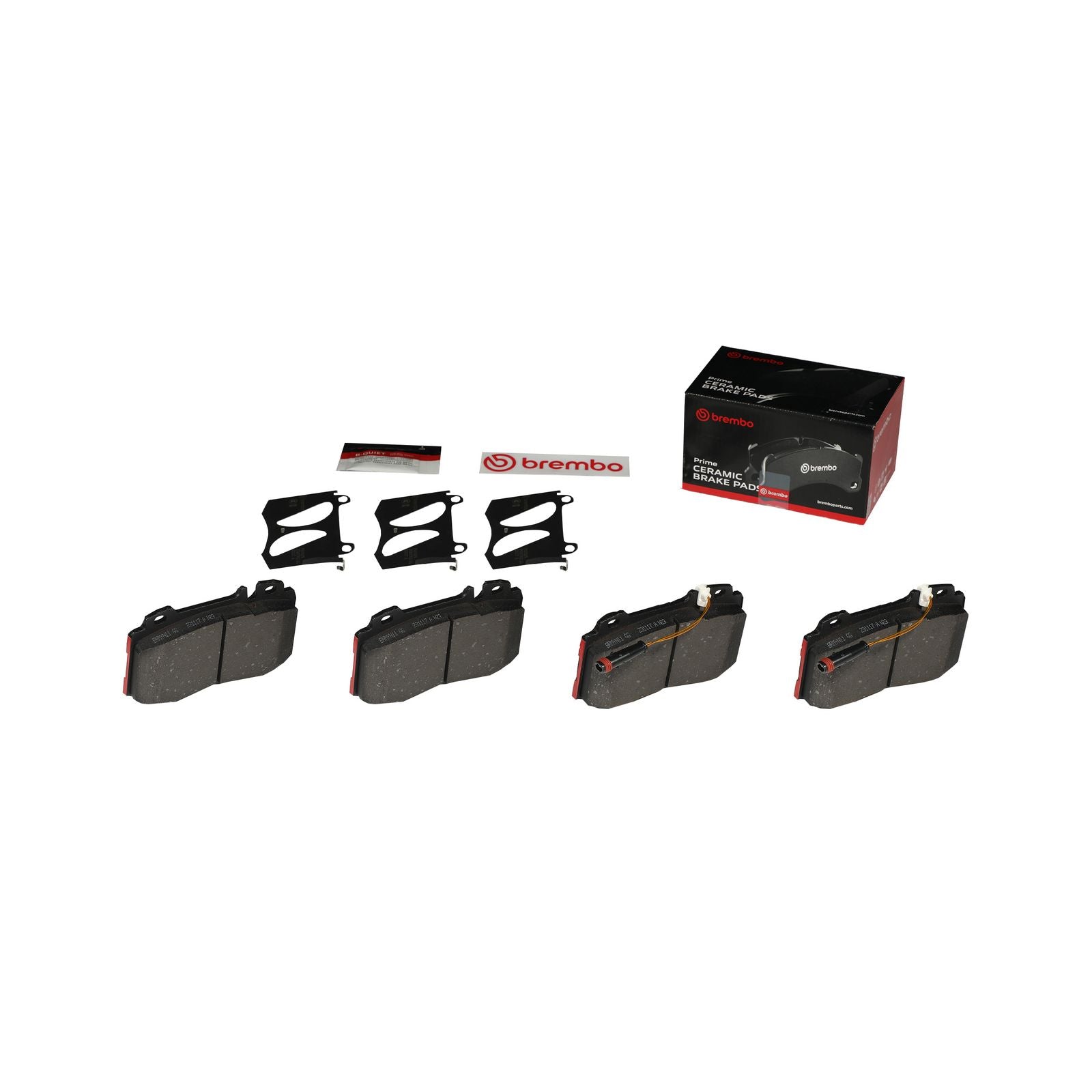 PRIME Ceramic Front Disc Brake Pad Set - P50041N_04