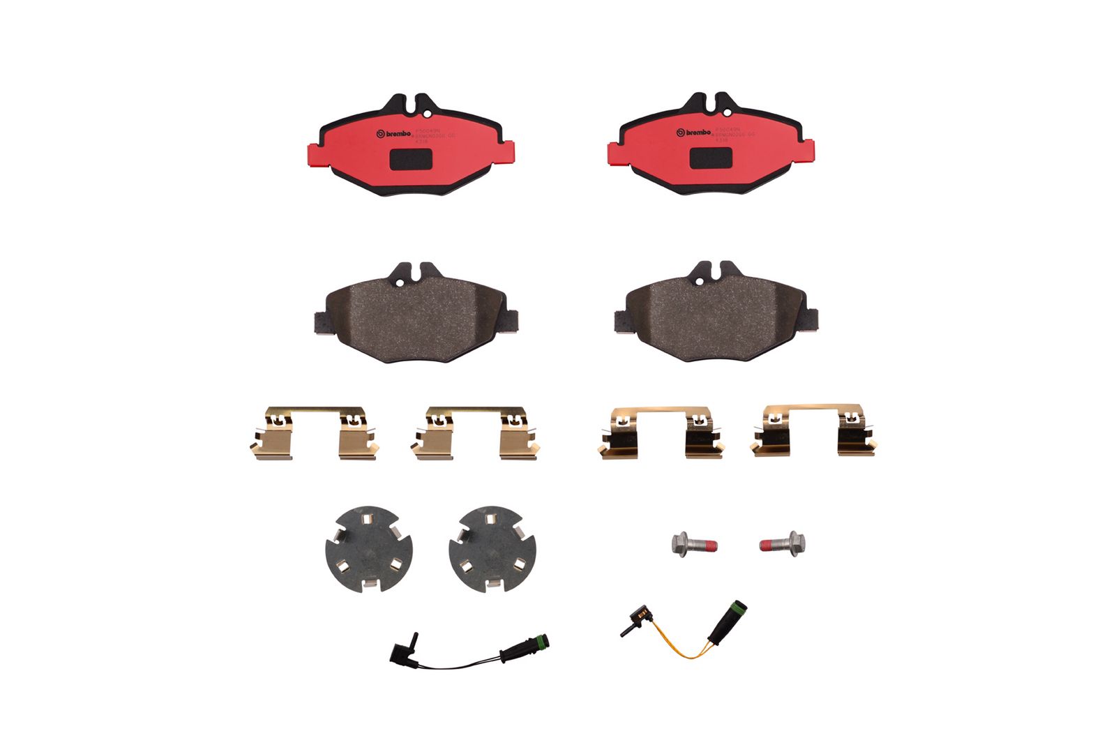 PRIME Ceramic Front Disc Brake Pad Set - P50049N_01