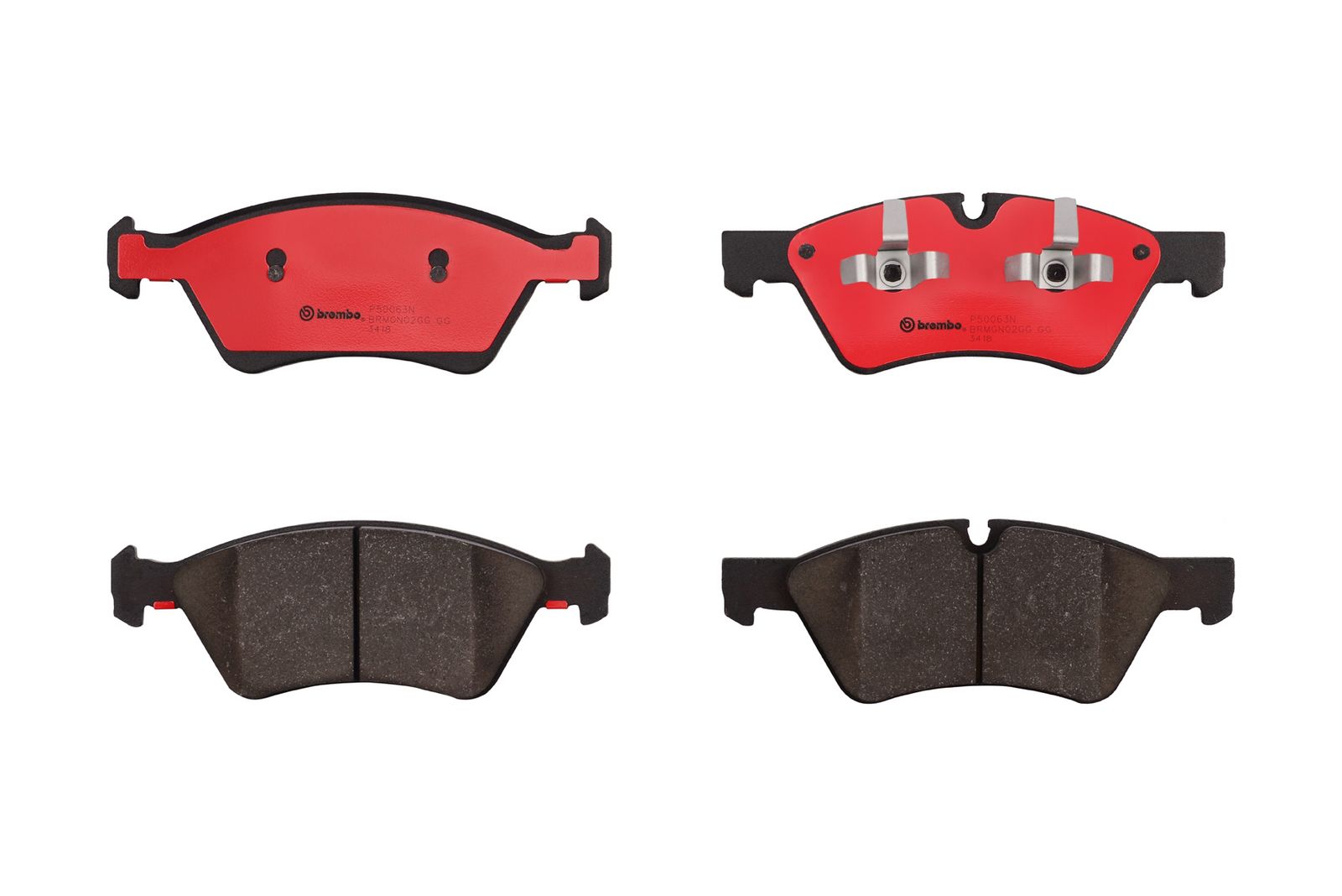 PRIME Ceramic Front Disc Brake Pad Set - P50063N_01