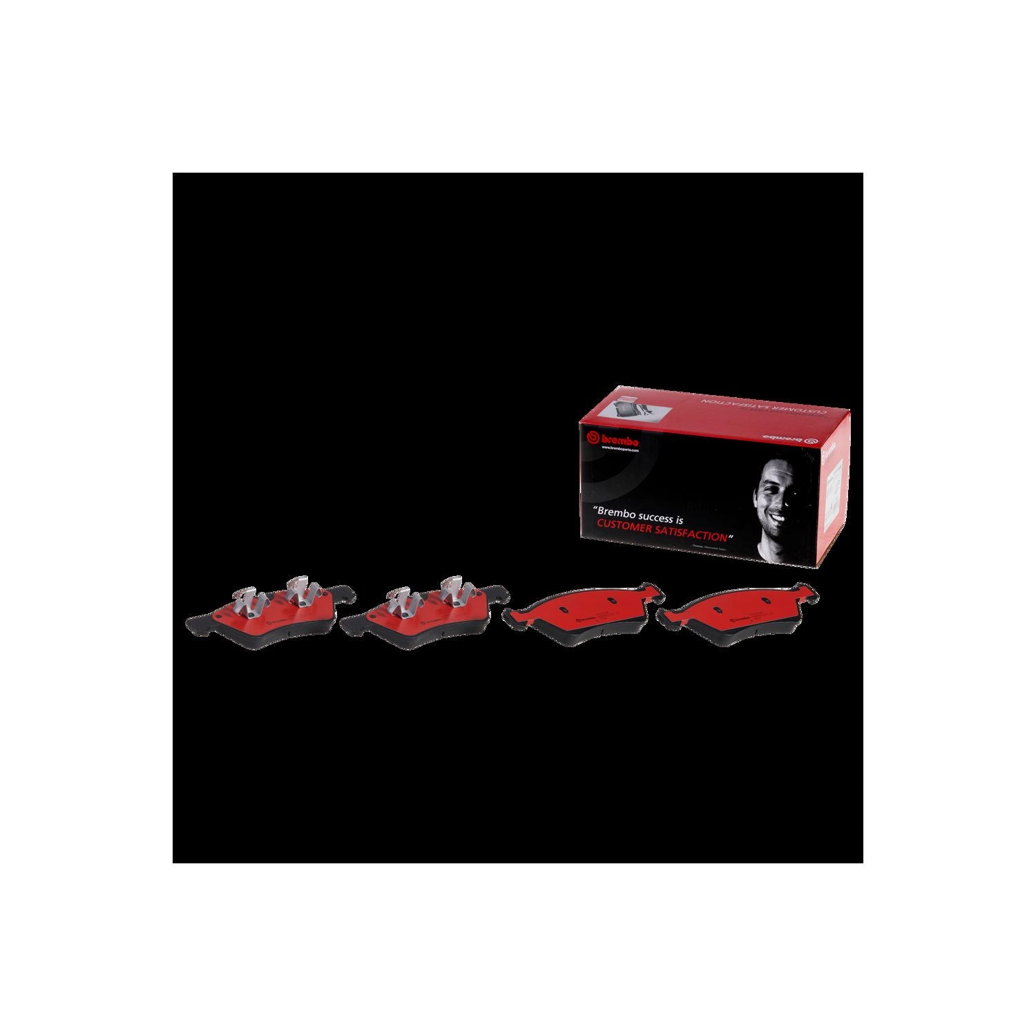 PRIME Ceramic Front Disc Brake Pad Set - P50063N_01