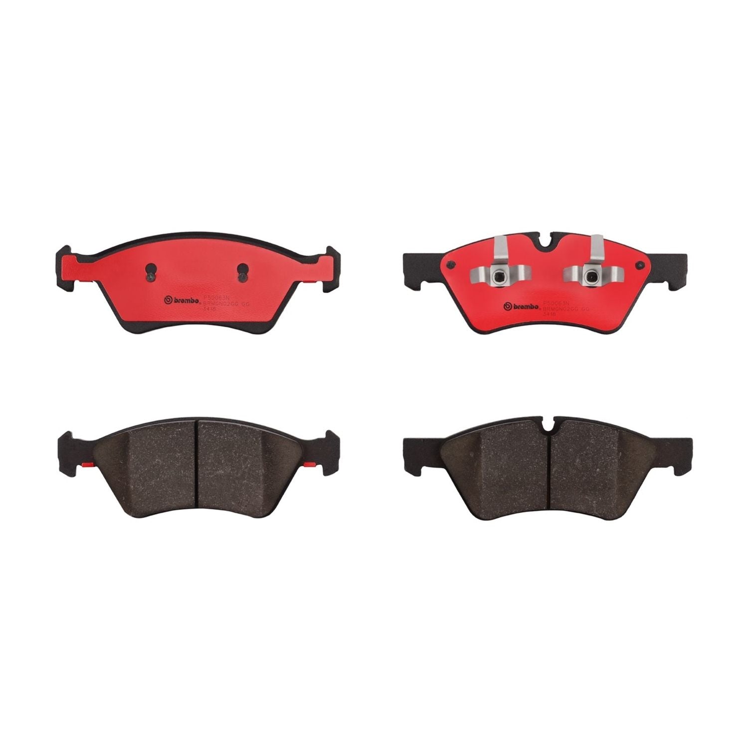 PRIME Ceramic Front Disc Brake Pad Set - P50063N_02