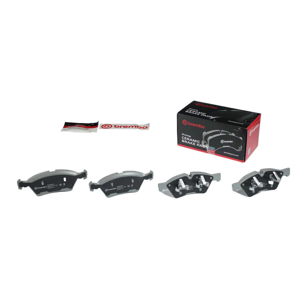 PRIME Ceramic Front Disc Brake Pad Set - P50063N_03