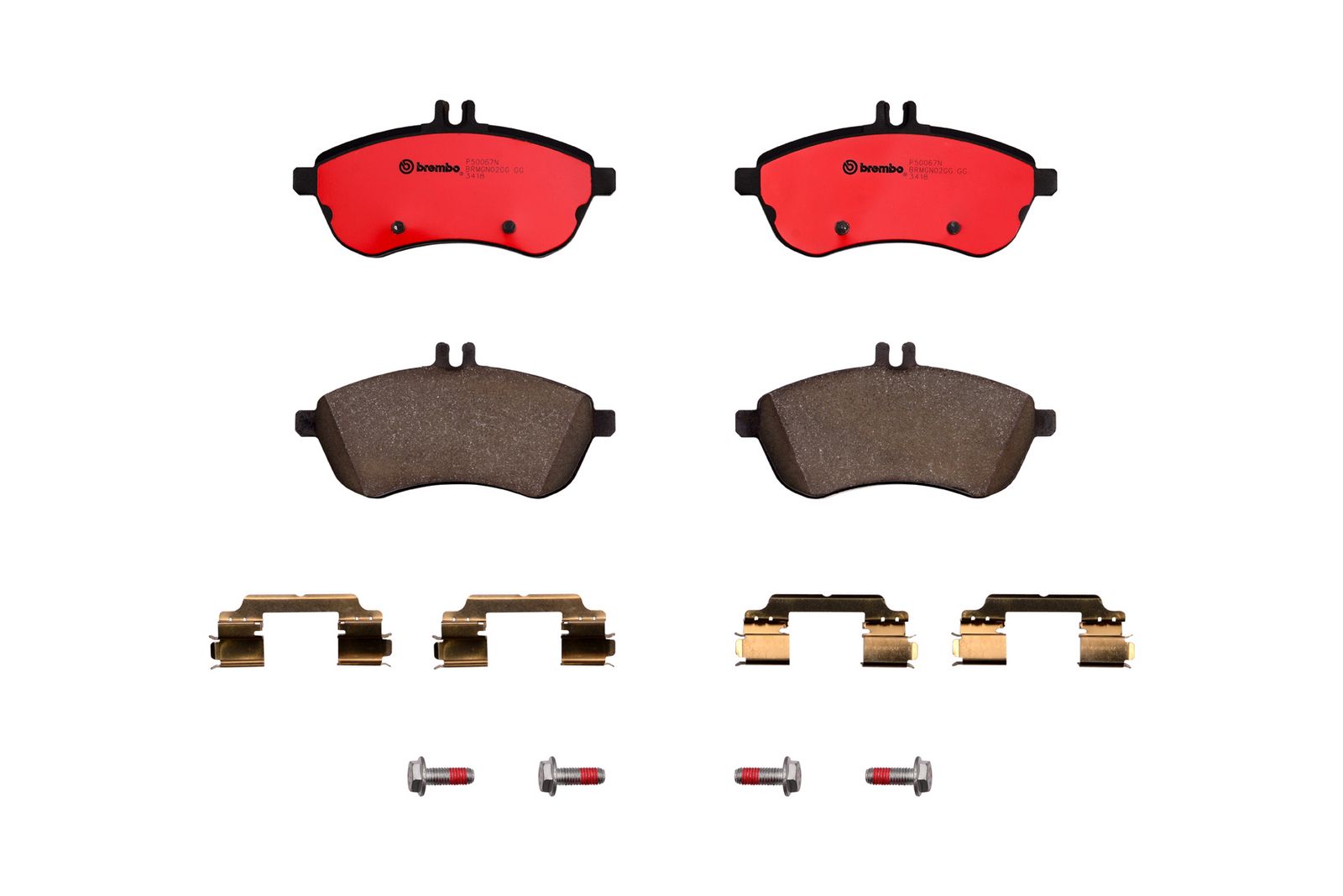 PRIME Ceramic Front Disc Brake Pad Set - P50067N_01