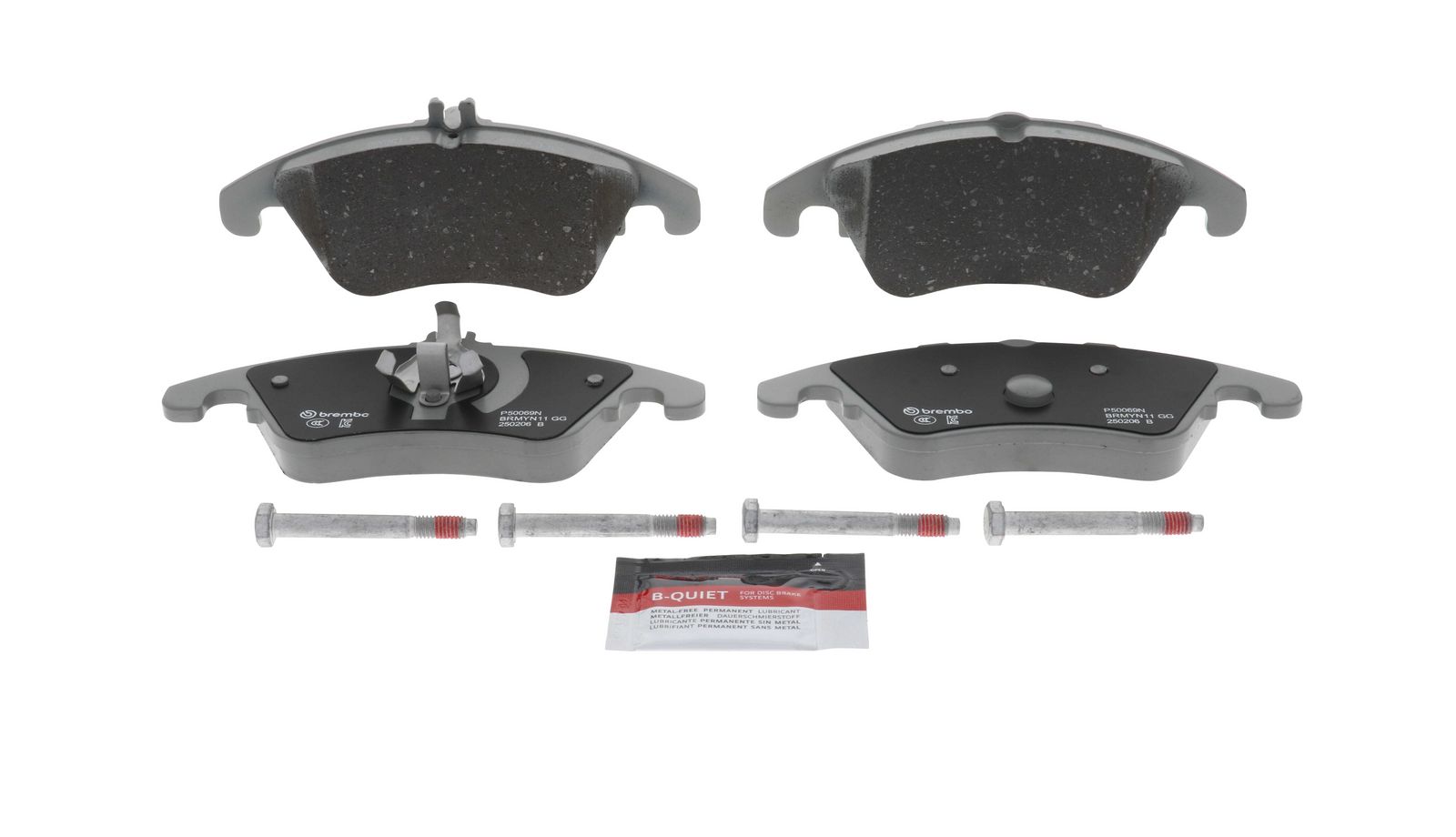 PRIME Ceramic Front Disc Brake Pad Set - P50069N_08