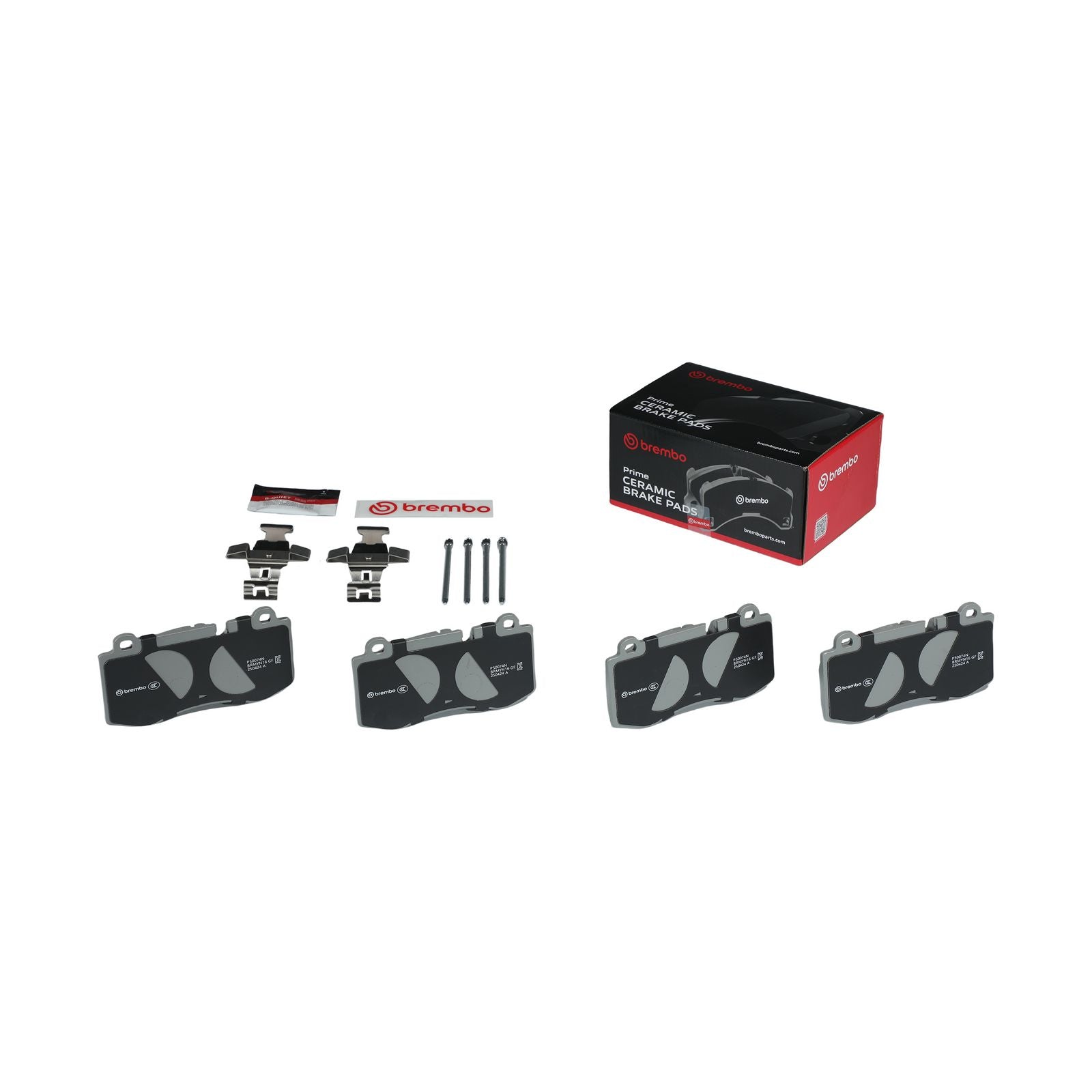 PRIME Ceramic Front Disc Brake Pad Set - P50074N_04