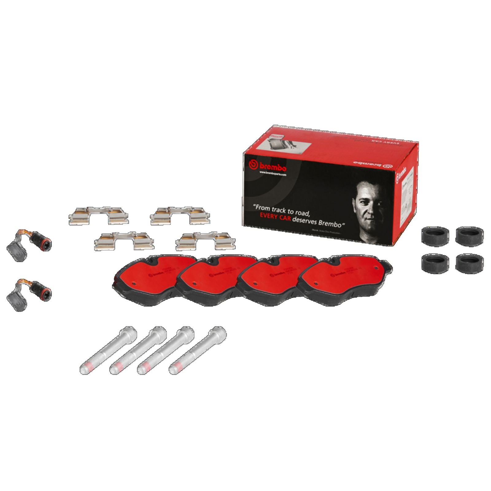 PRIME Ceramic Front Disc Brake Pad Set - P50085N_02