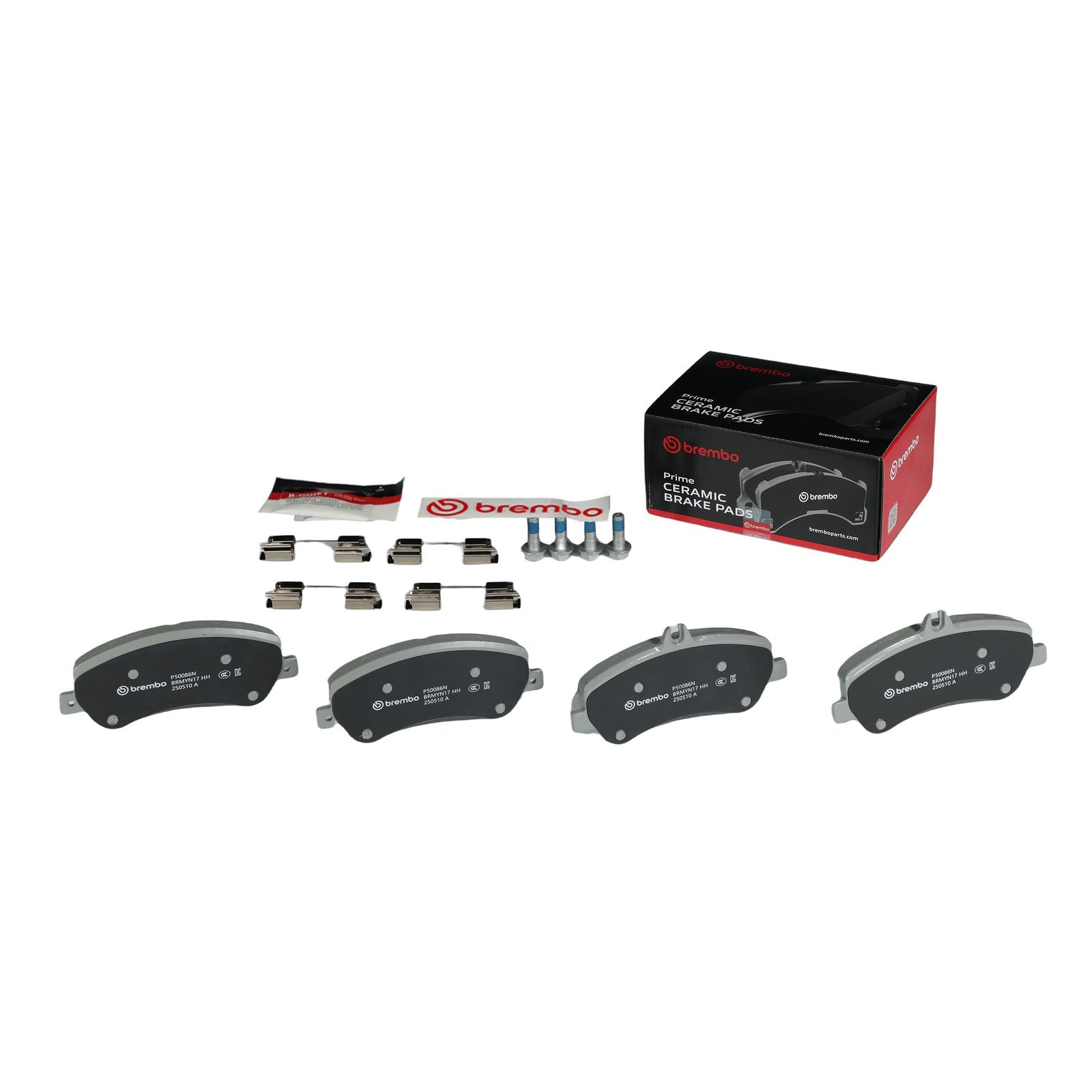 PRIME Ceramic Front Disc Brake Pad Set - P50086N_01