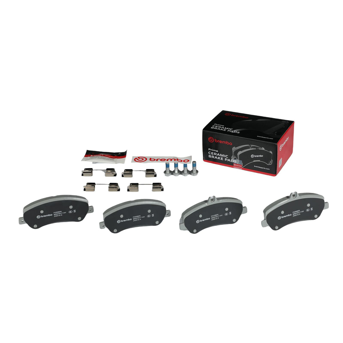 PRIME Ceramic Front Disc Brake Pad Set - P50086N_01