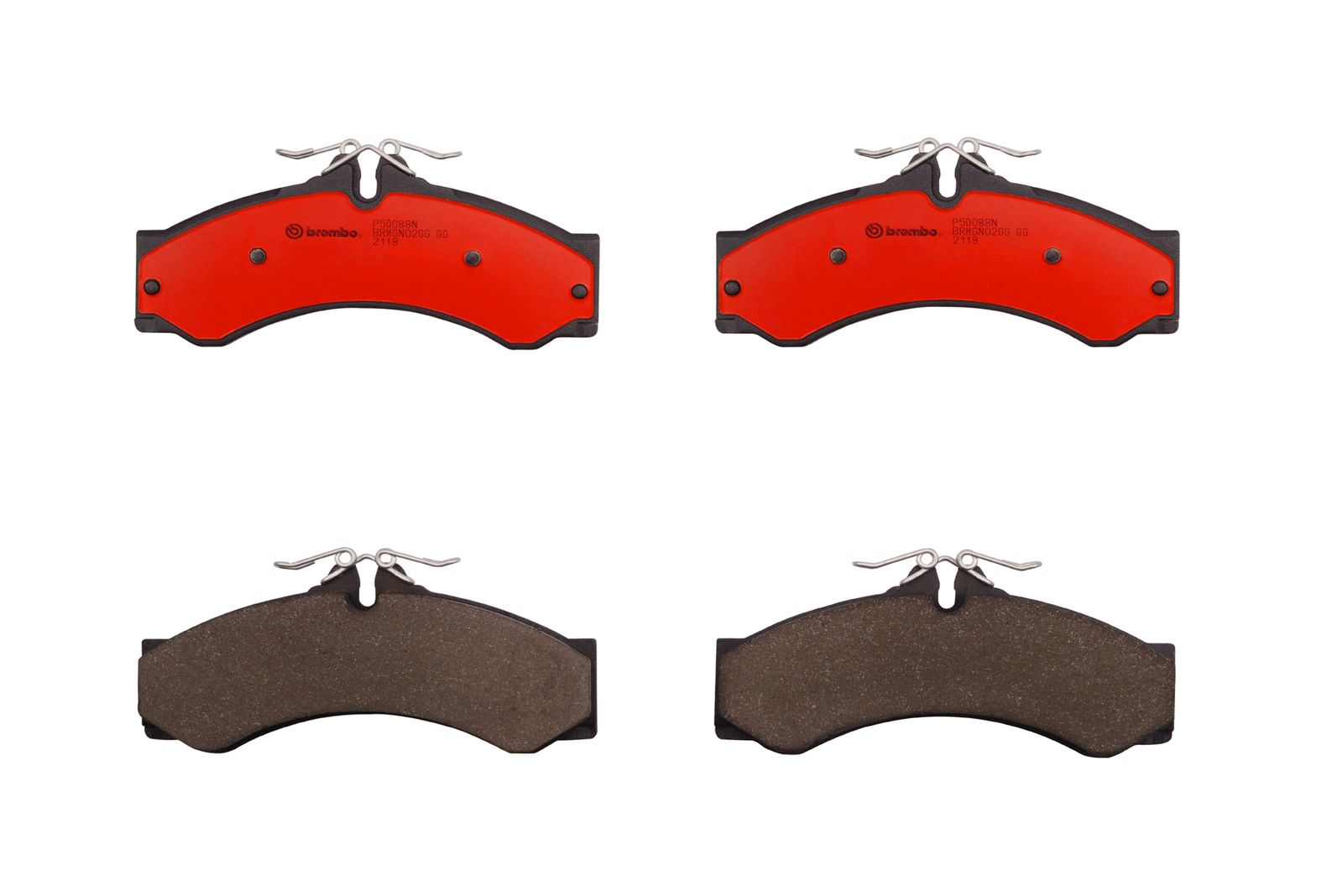 PRIME Ceramic Front Disc Brake Pad Set - P50088N_01