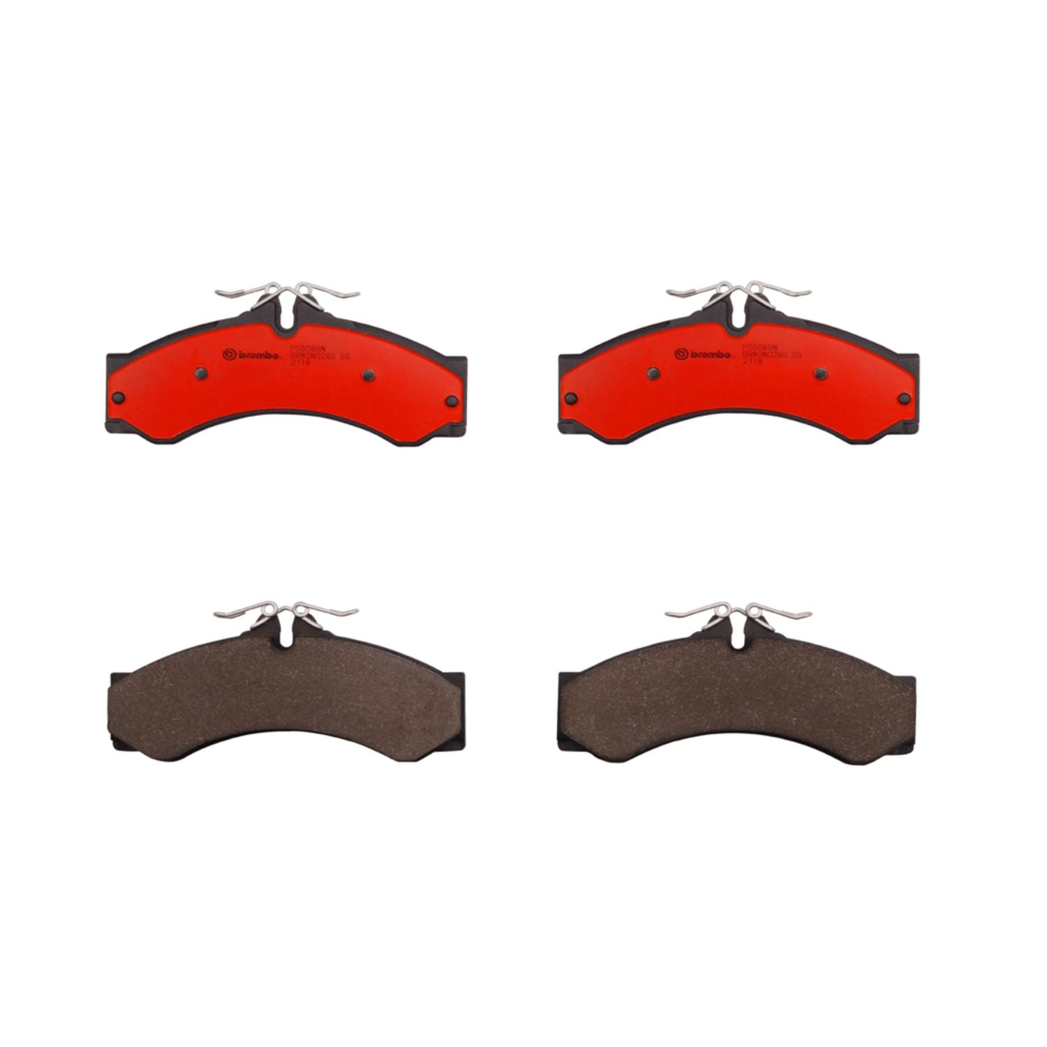 PRIME Ceramic Front Disc Brake Pad Set - P50088N_02