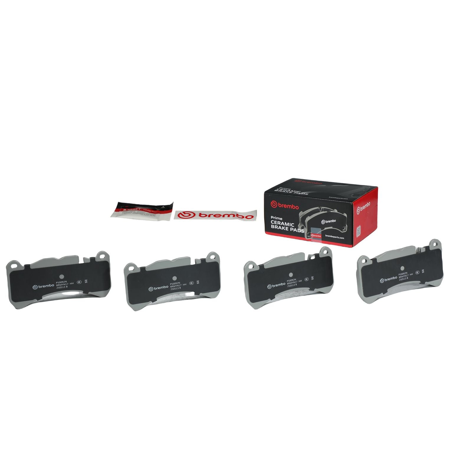 PRIME Ceramic Front Disc Brake Pad Set - P50092N_01
