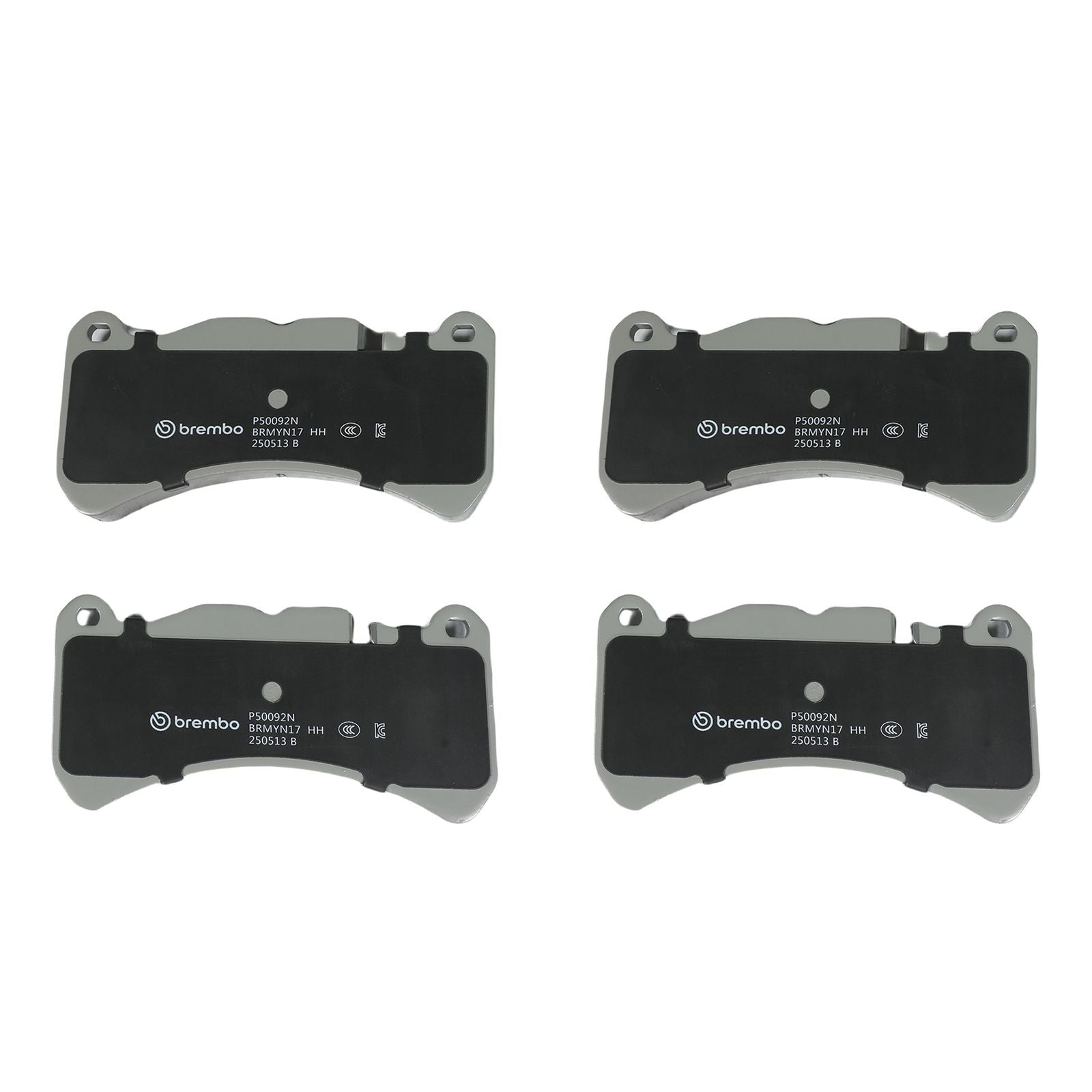 PRIME Ceramic Front Disc Brake Pad Set - P50092N_04