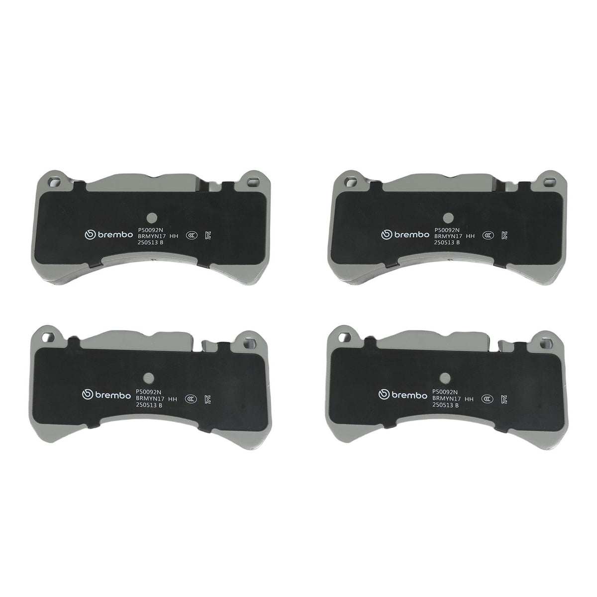 PRIME Ceramic Front Disc Brake Pad Set - P50092N_04
