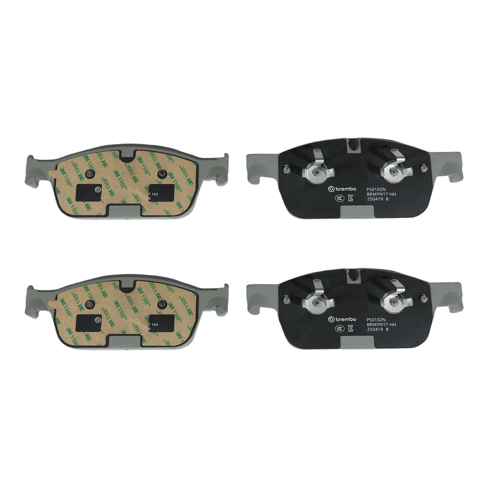 PRIME Ceramic Front Disc Brake Pad Set - P50102N_05