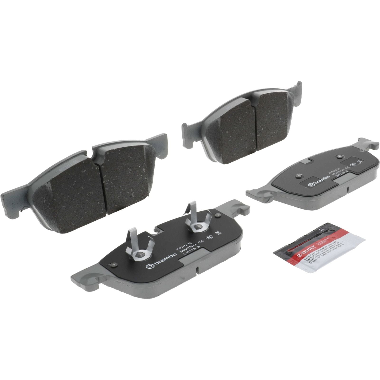 PRIME Ceramic Front Disc Brake Pad Set - P50102N_06