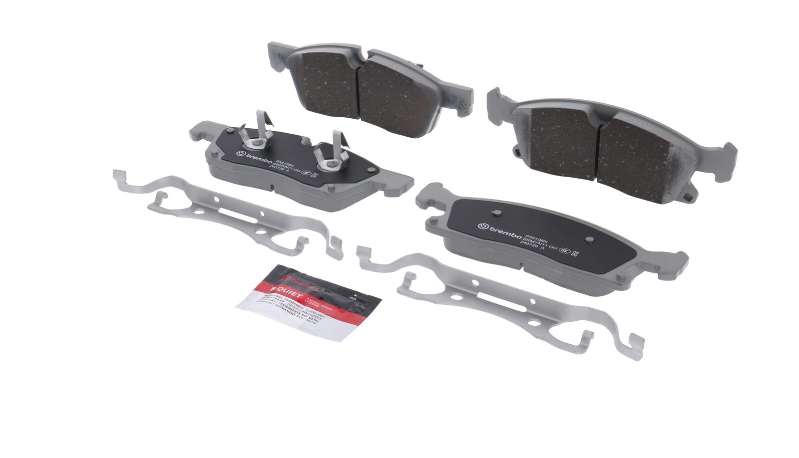 PRIME Ceramic Front Disc Brake Pad Set - P50108N_05