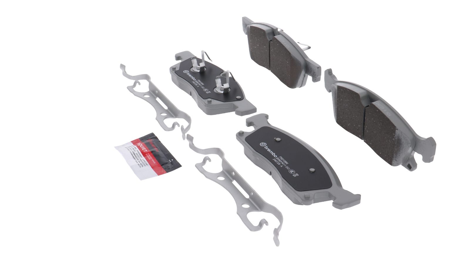 PRIME Ceramic Front Disc Brake Pad Set - P50108N_07