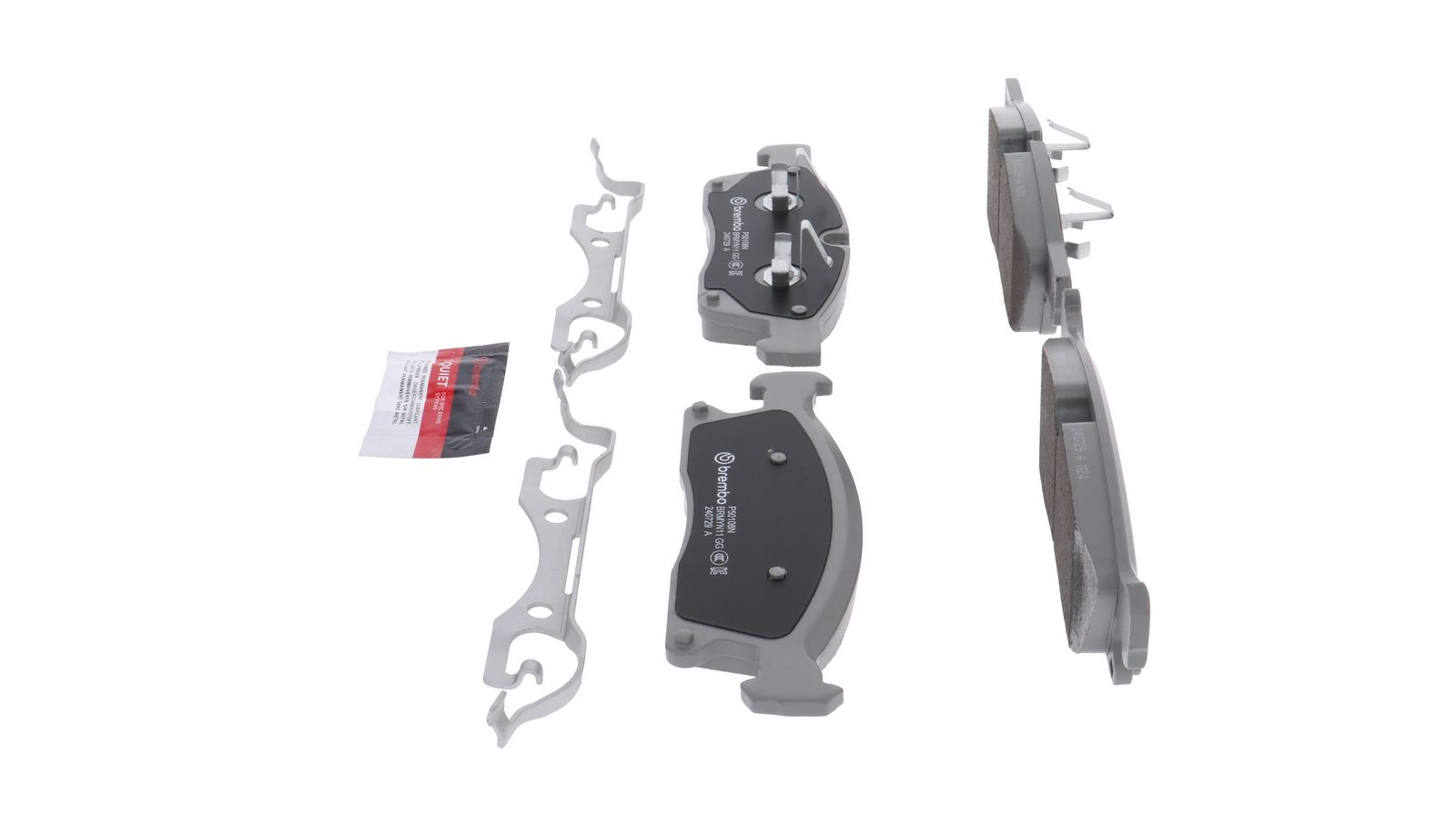 PRIME Ceramic Front Disc Brake Pad Set - P50108N_09