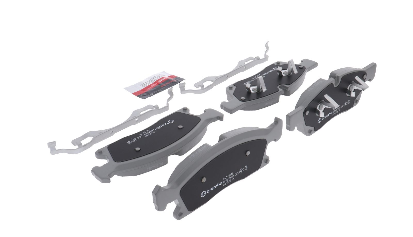 PRIME Ceramic Front Disc Brake Pad Set - P50108N_12