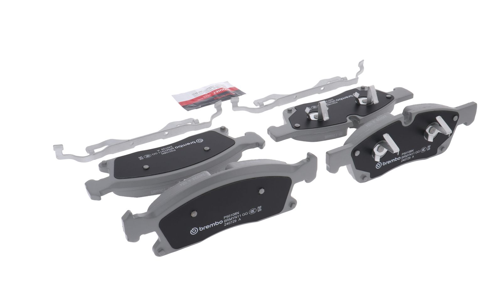 PRIME Ceramic Front Disc Brake Pad Set - P50108N_13
