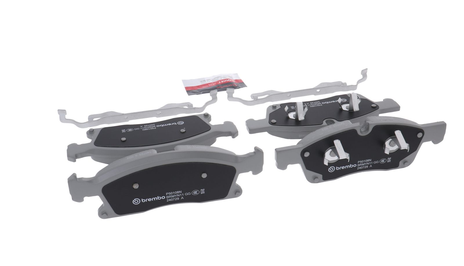 PRIME Ceramic Front Disc Brake Pad Set - P50108N_14