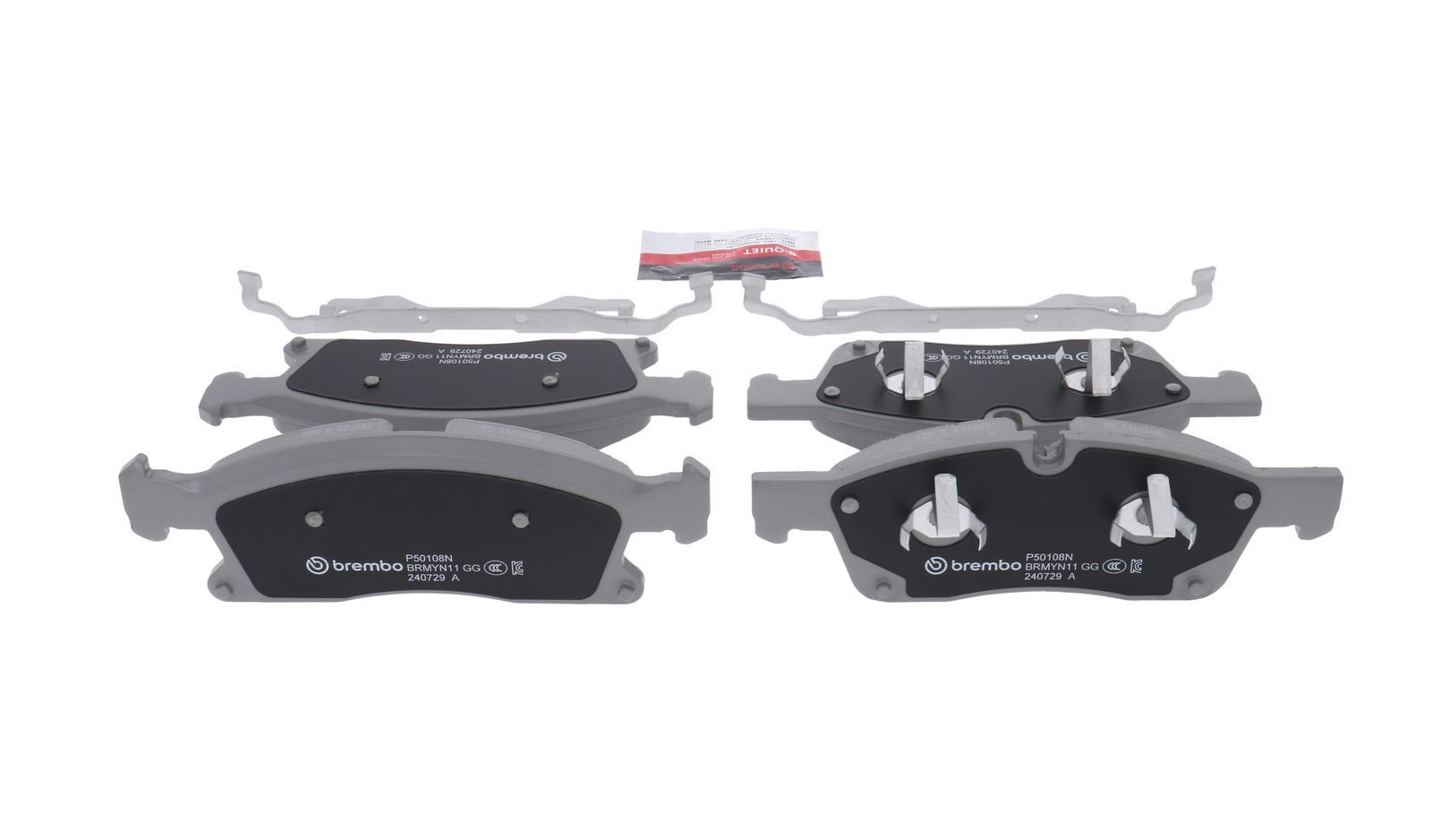 PRIME Ceramic Front Disc Brake Pad Set - P50108N_15