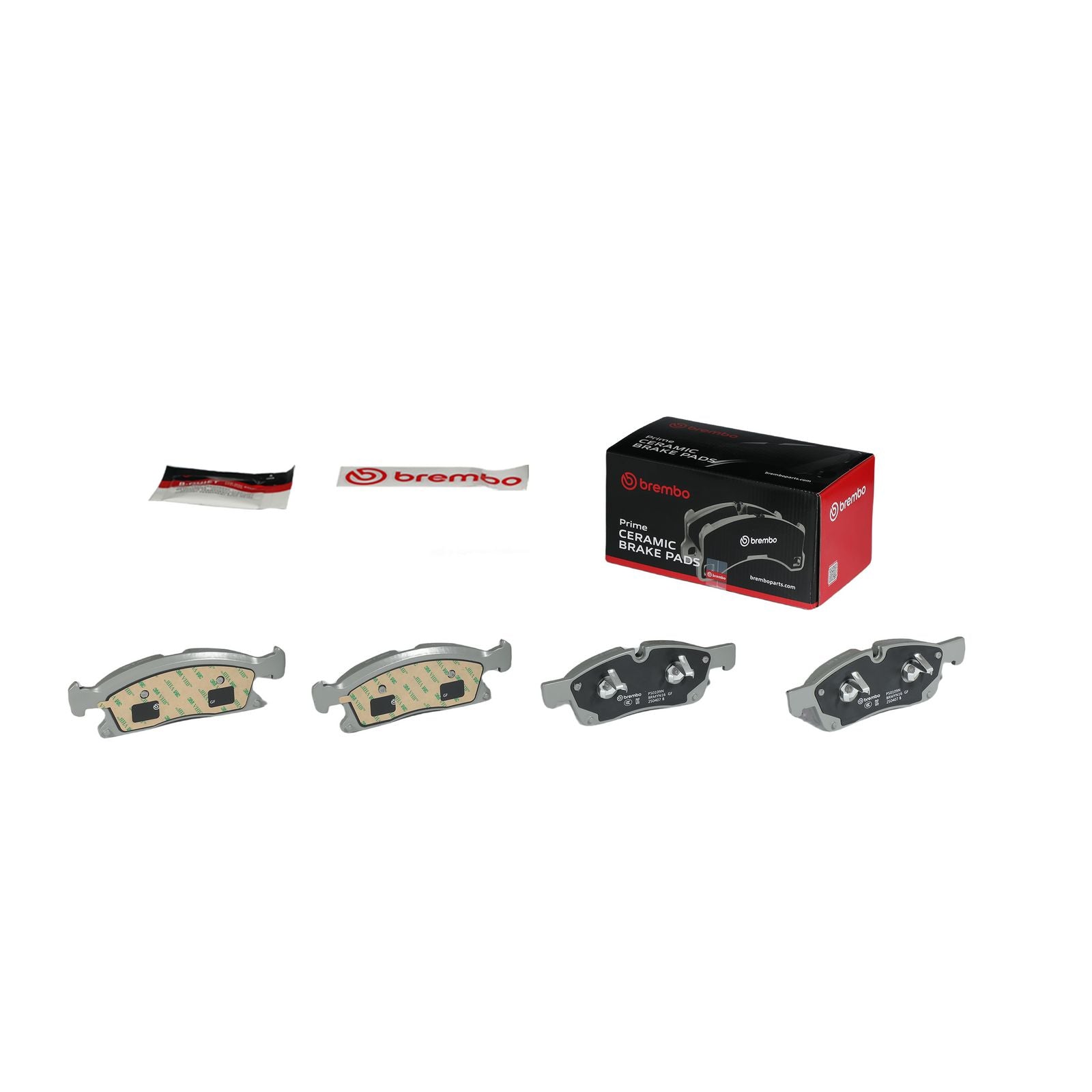 PRIME Ceramic Front Disc Brake Pad Set - P50109N_01