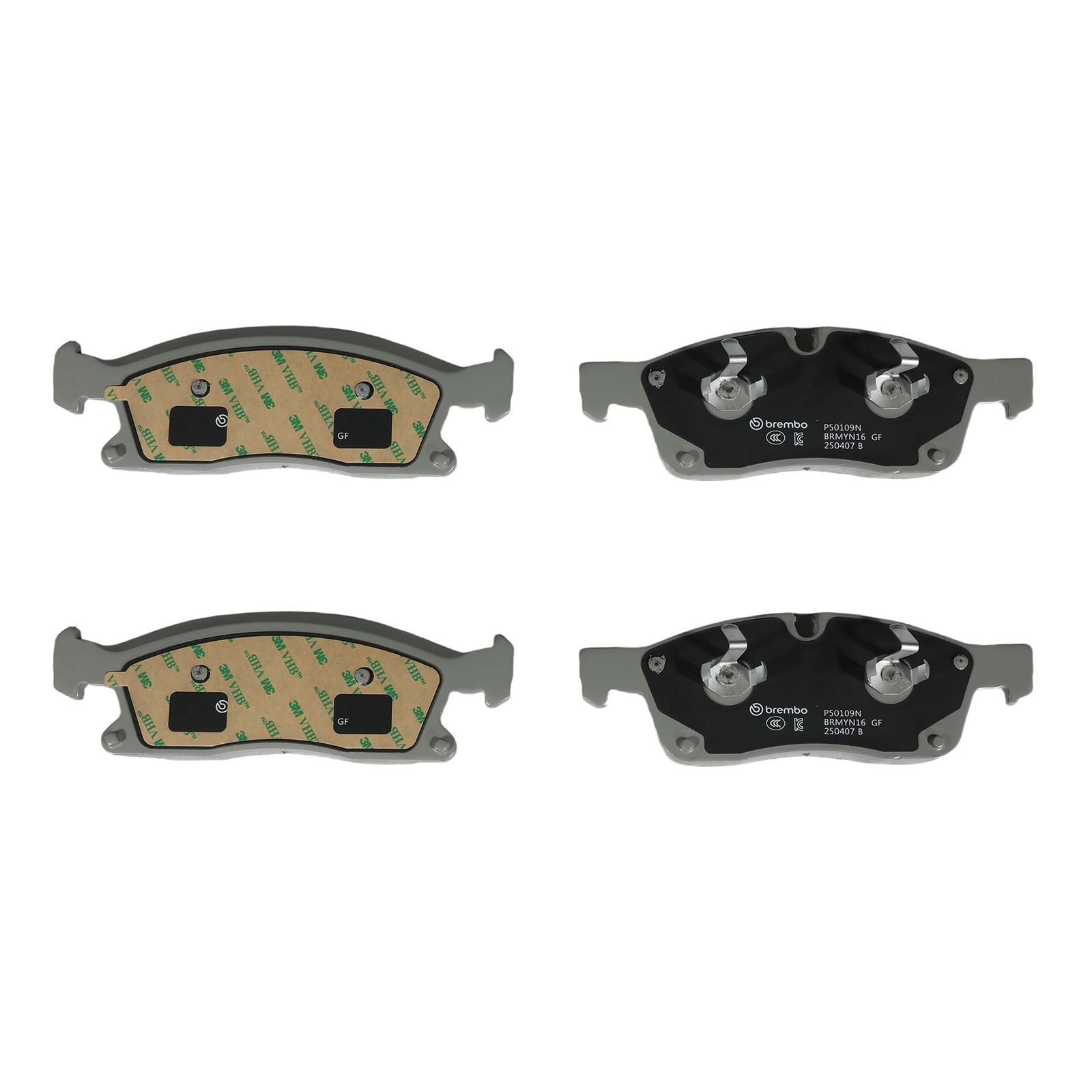 PRIME Ceramic Front Disc Brake Pad Set - P50109N_04