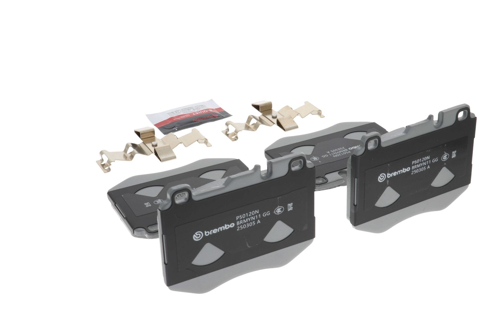 PRIME Ceramic Front Disc Brake Pad Set - P50120N_12