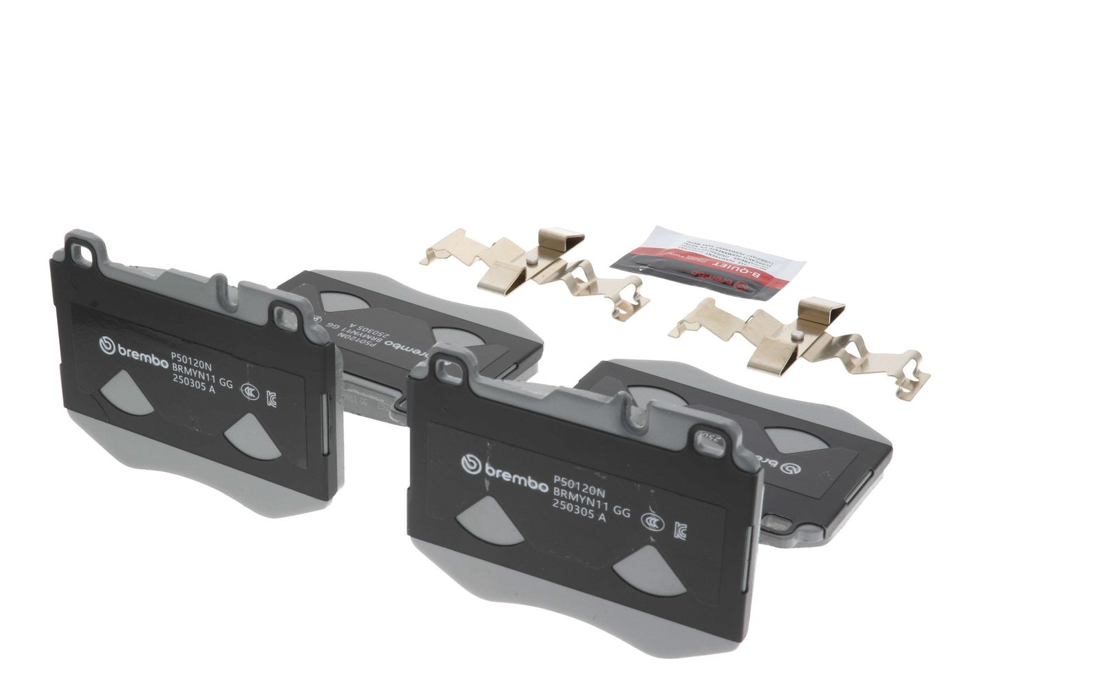 PRIME Ceramic Front Disc Brake Pad Set - P50120N_16