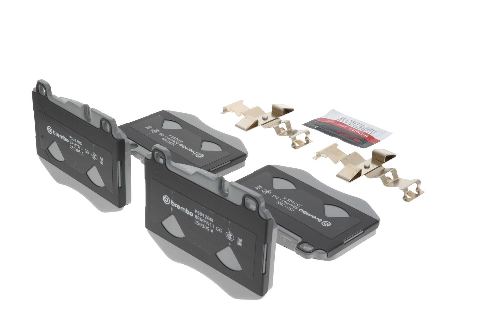 PRIME Ceramic Front Disc Brake Pad Set - P50120N_17