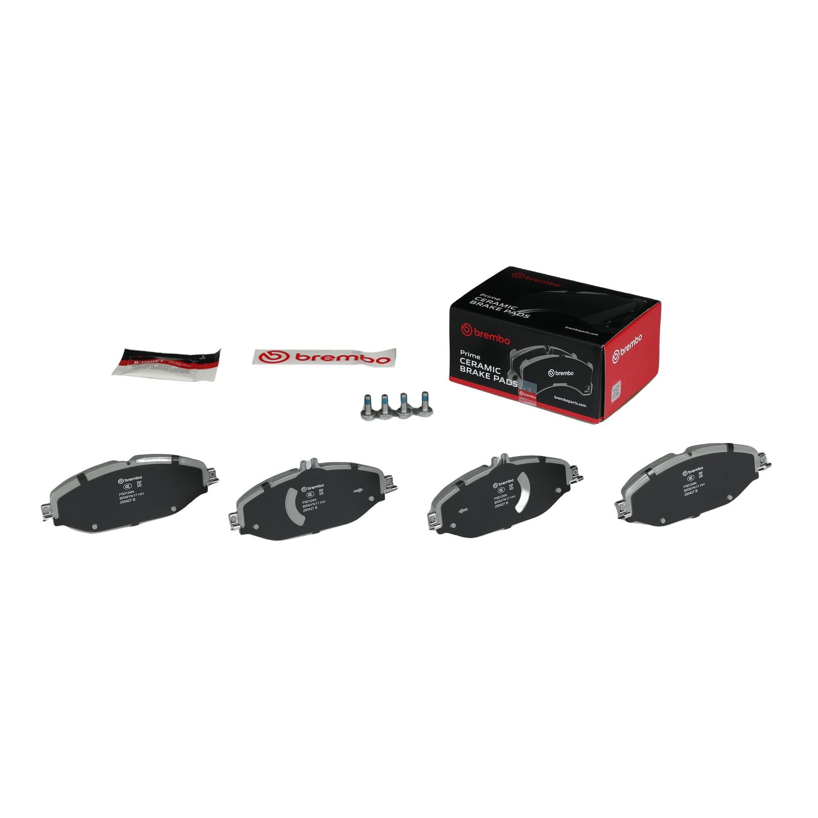 PRIME Ceramic Front Disc Brake Pad Set - P50124N_02