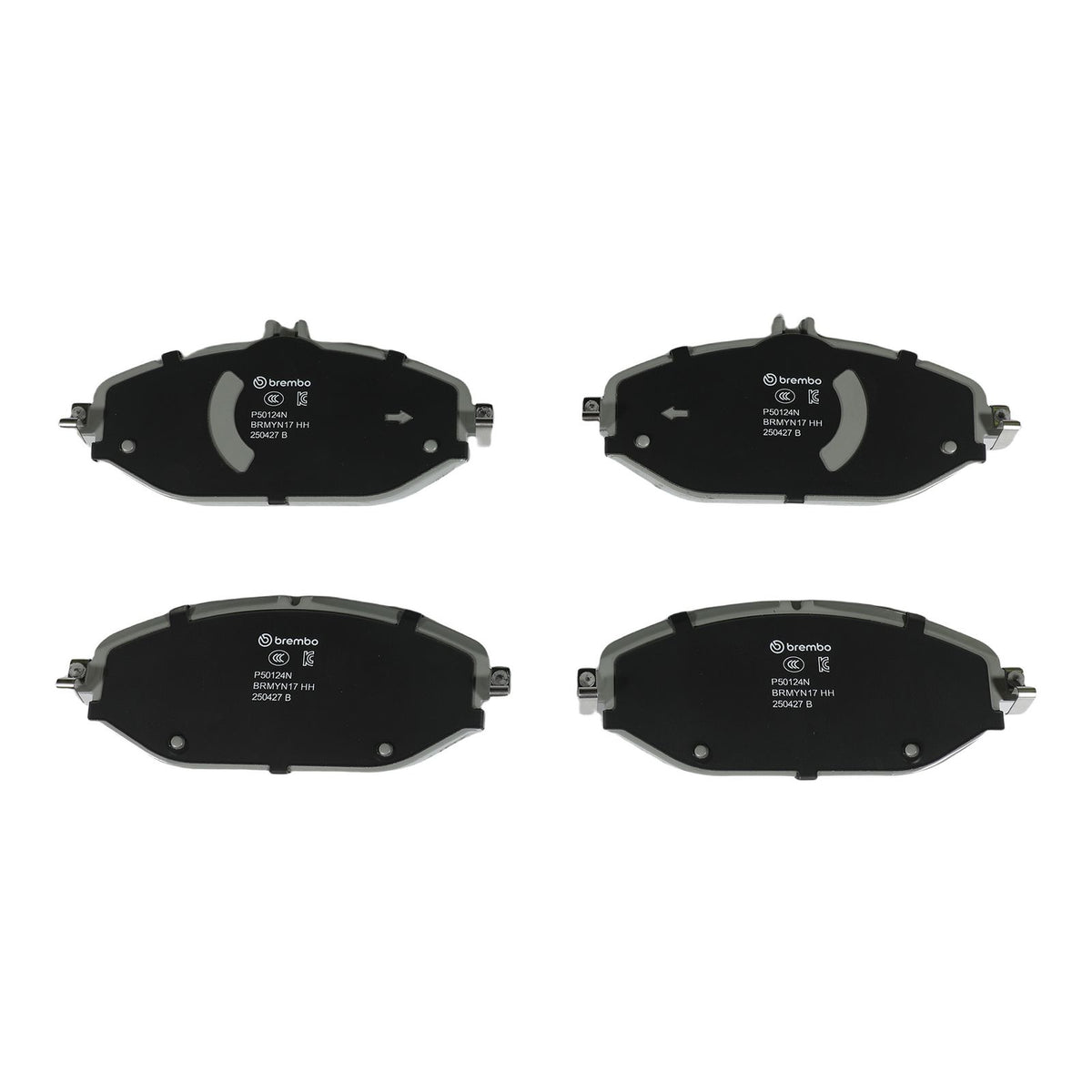PRIME Ceramic Front Disc Brake Pad Set - P50124N_02